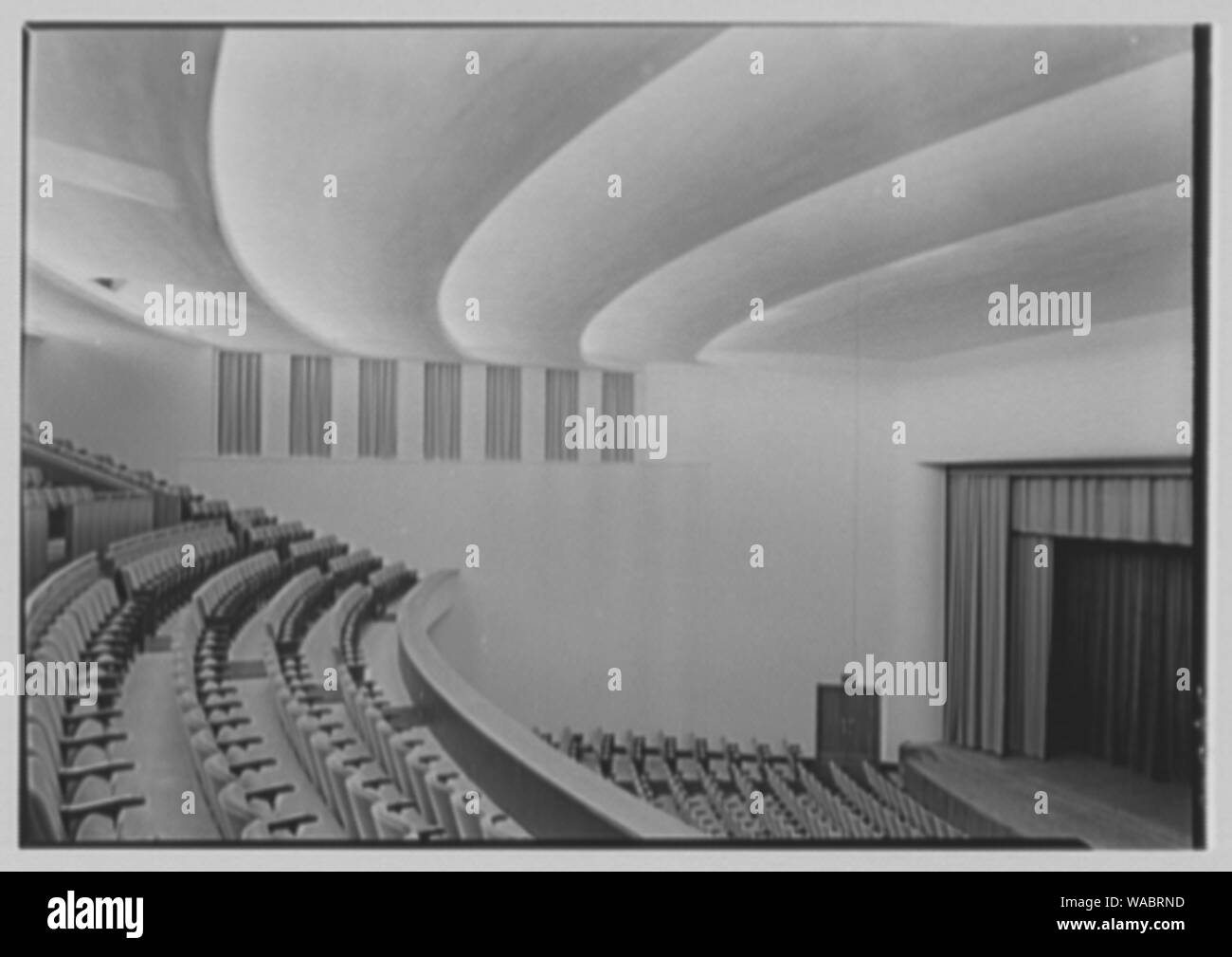 Connecticut College auditorium, New London, Connecticut Stock Photo Alamy