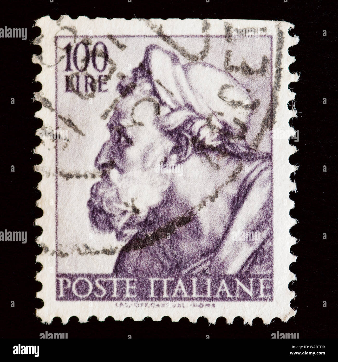 Franked italian stamp hi-res stock photography and images - Alamy