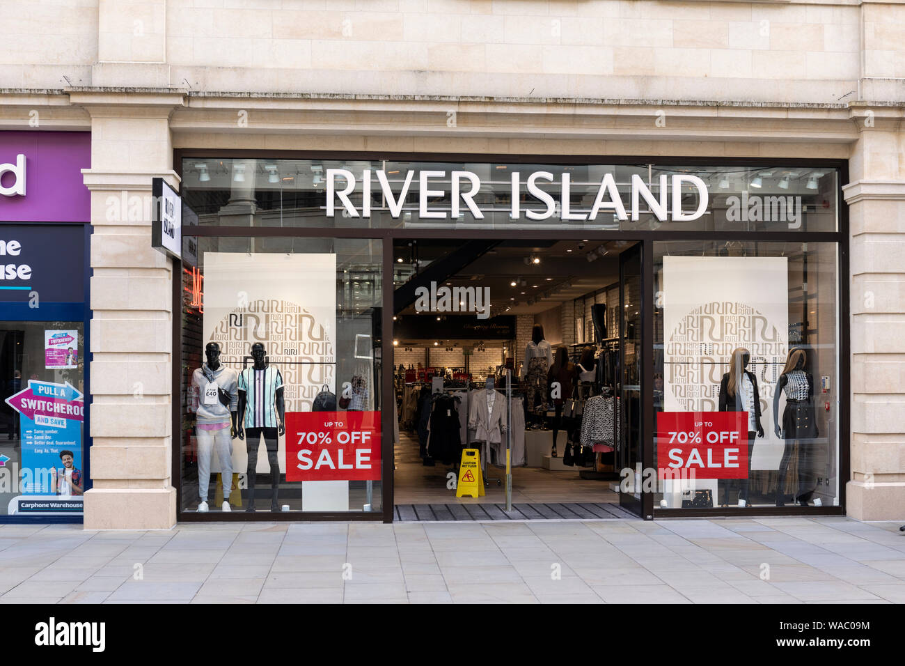 River Island Store, SouthGate shopping centre, Bath UK Stock Photo Alamy