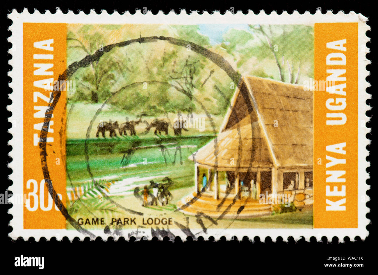 British East Africa (Kenya, Uganda and Tanganyika) Postage Stamp Game
