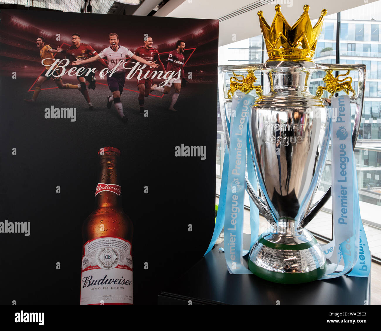 Premier League Cup Stock Photo - Alamy