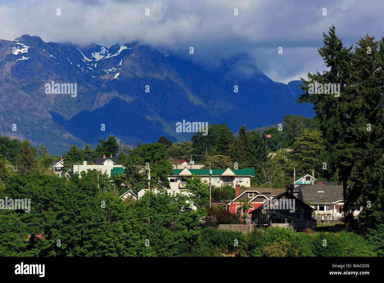 Port Alberni, Vancouver Island, British Columbia, Canada Stock Photo