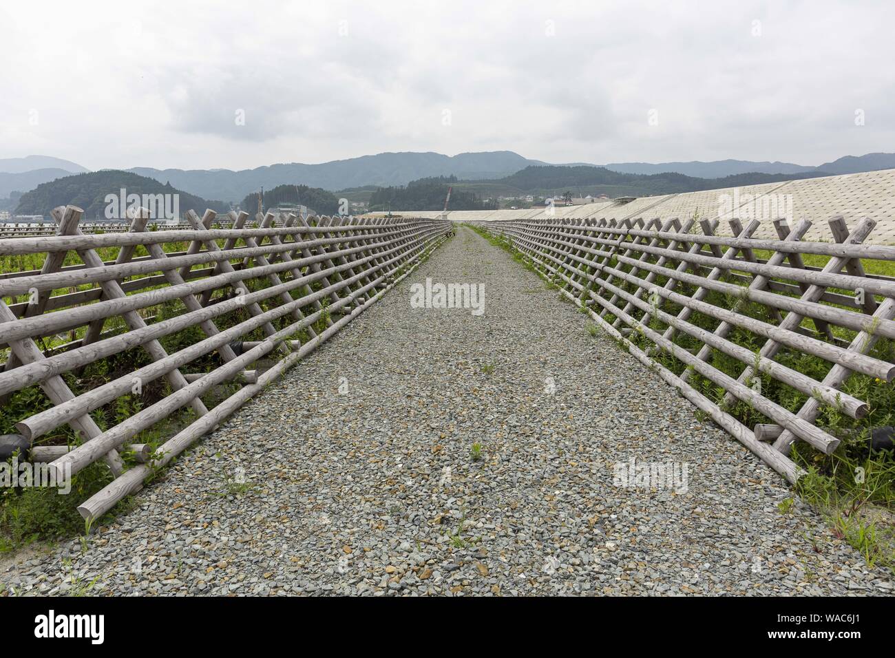 Japan tsunami great wall