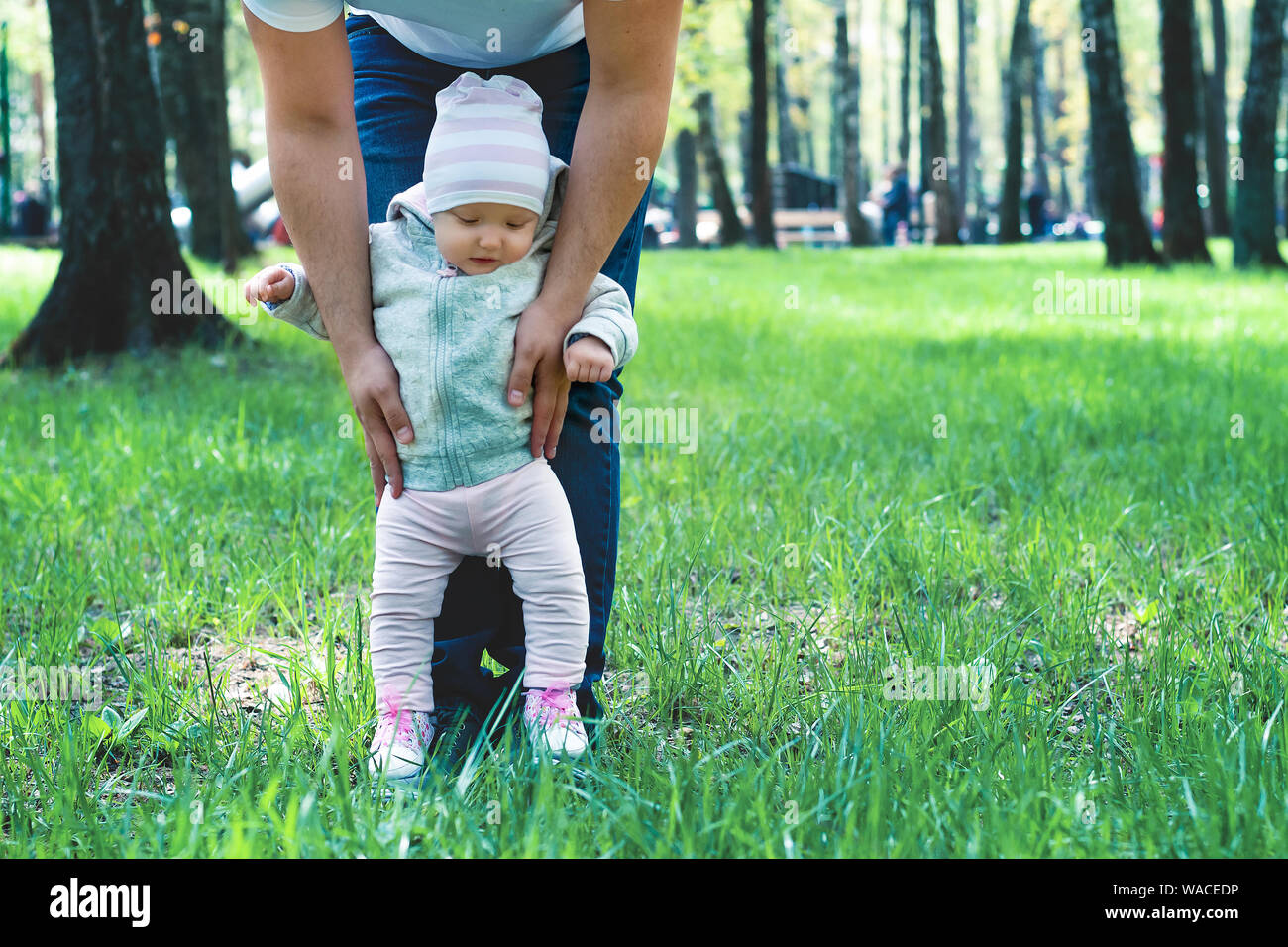 Child learns to walk hi-res stock photography and images - Alamy