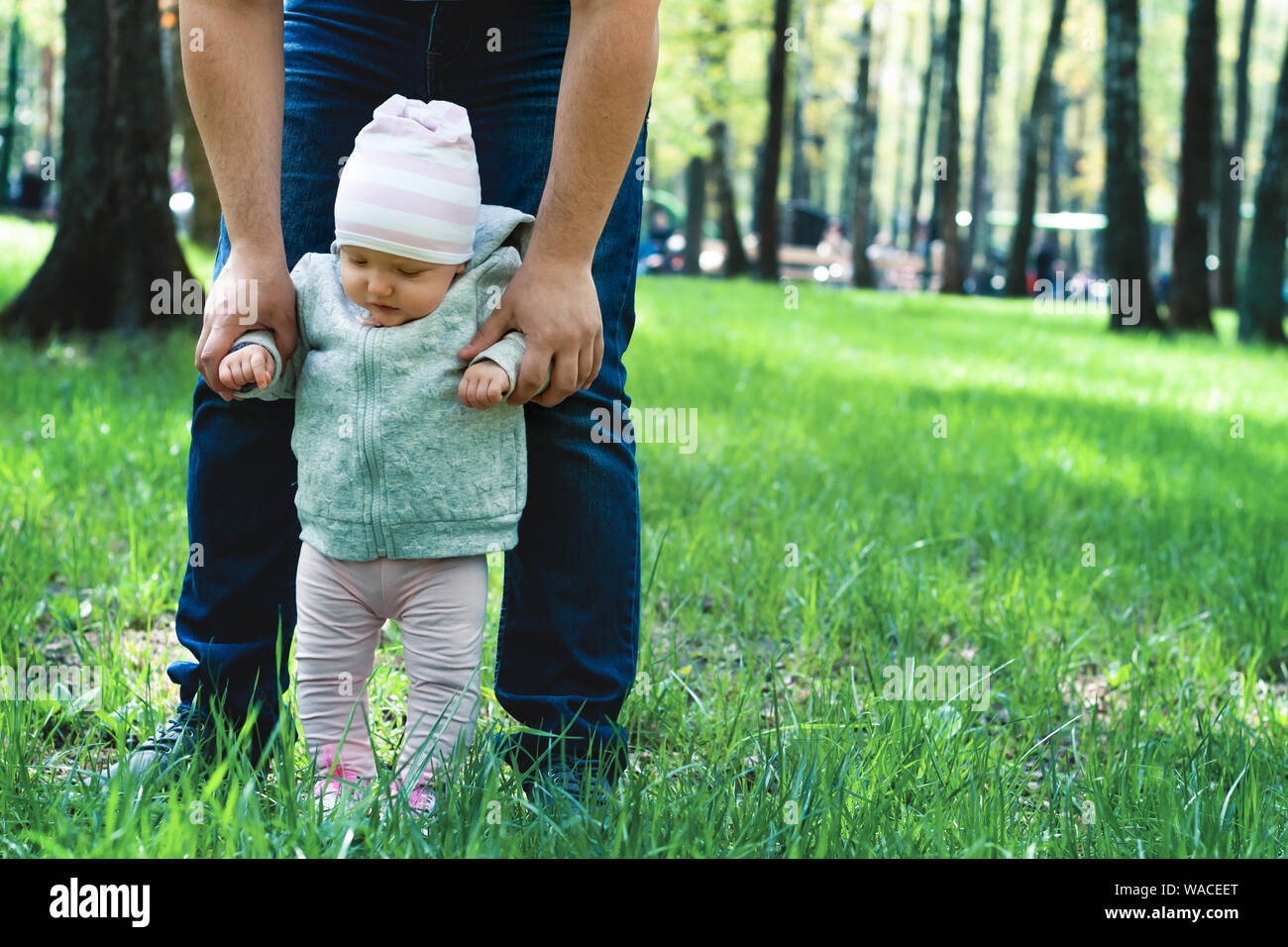 Child learns to walk hi-res stock photography and images - Alamy