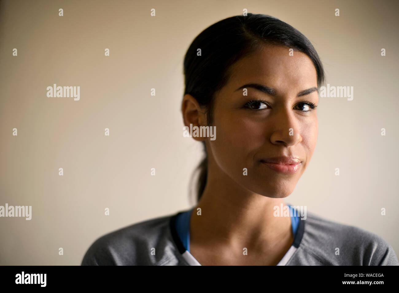 Mixed race young woman hi-res stock photography and images - Alamy