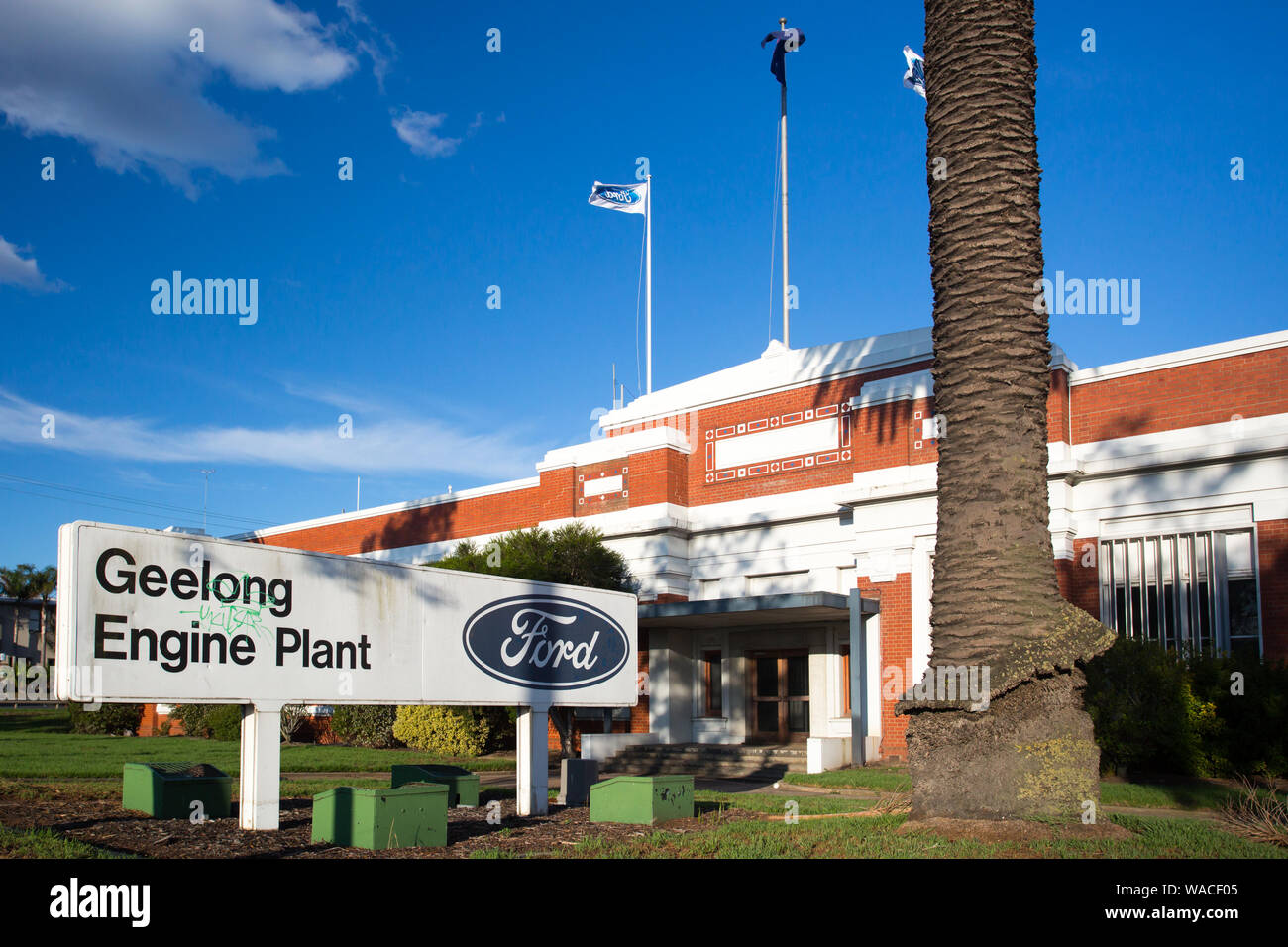 Australian Ford Factory in Geelong Stock Photo Alamy