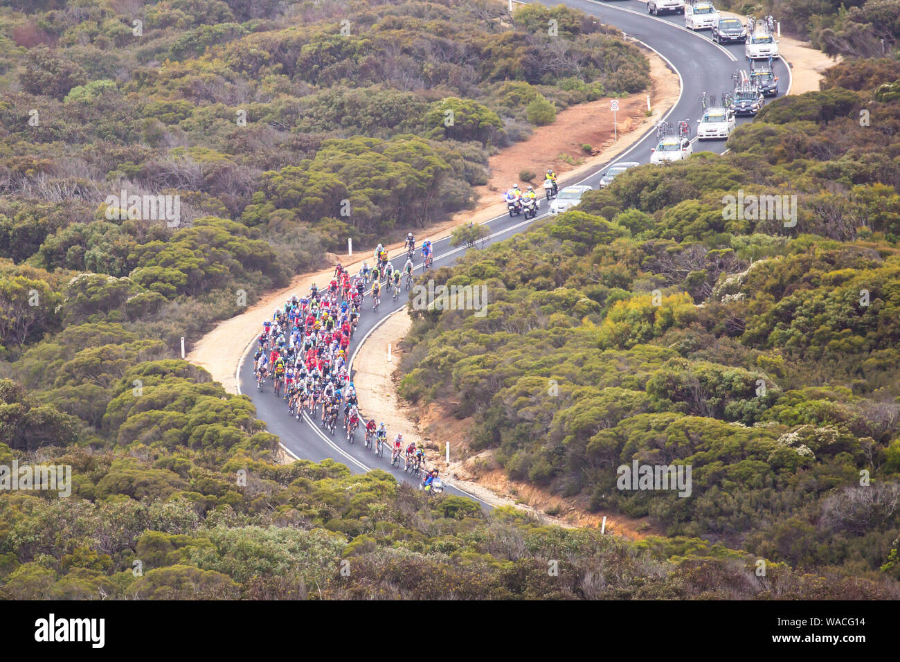 Cadel Evans Great Ocean Road Race Stock Photo Alamy