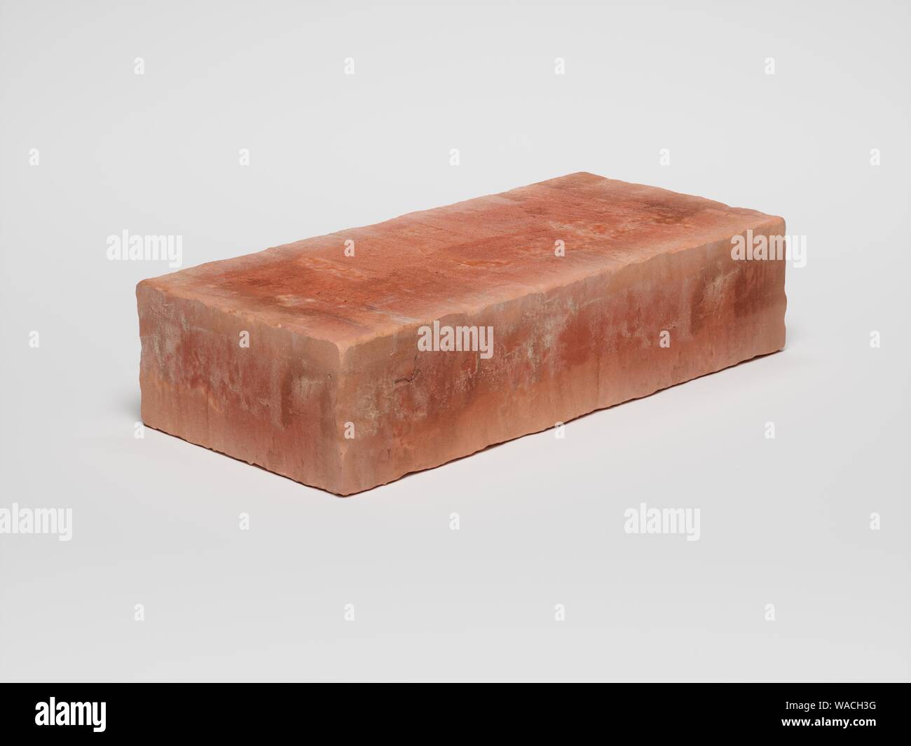 3D illustration brick on white background Stock Photo - Alamy