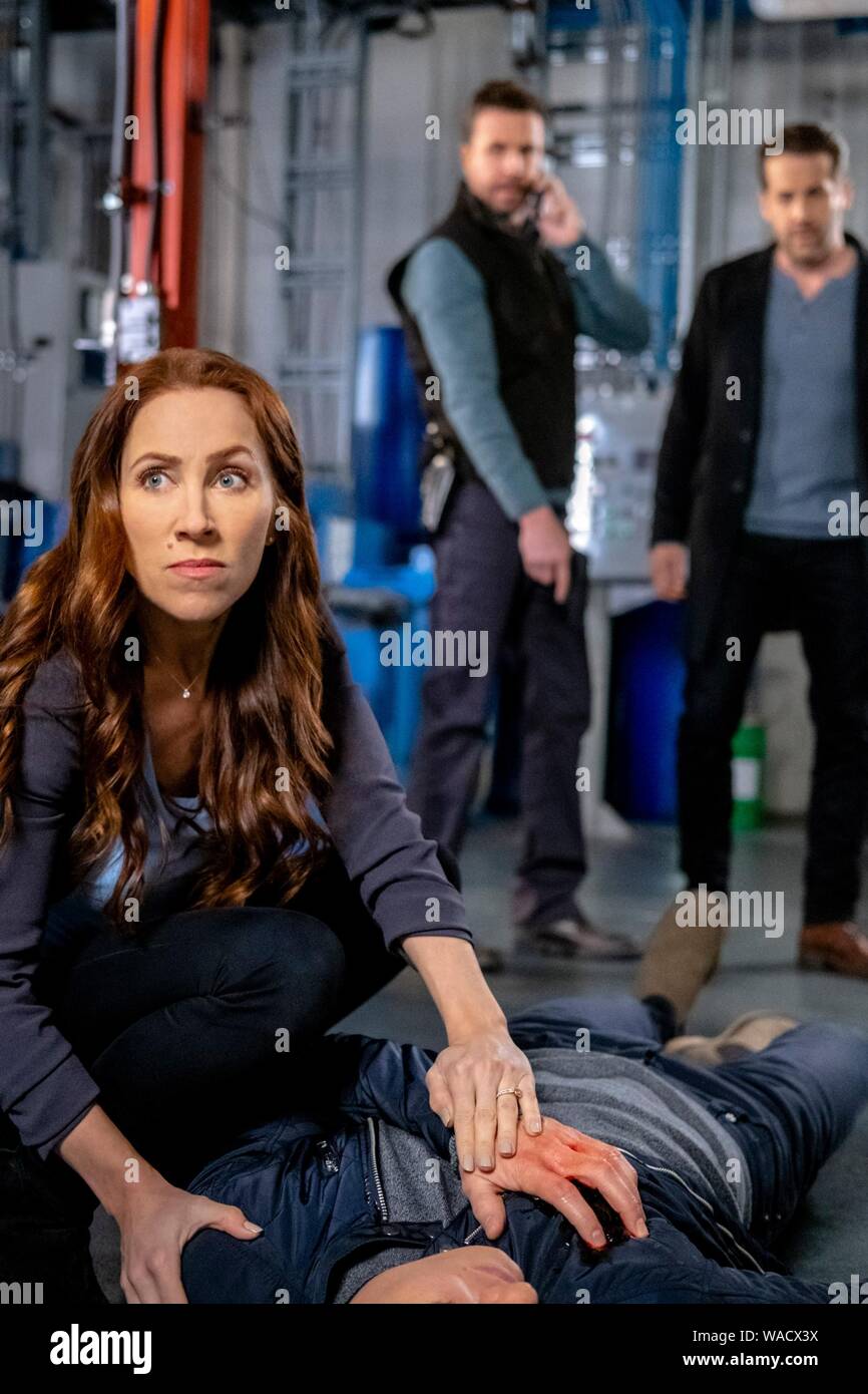 AN INVITATION TO DIE FOR: AN AURORA TEAGARDEN MYSTERY, from left: Miranda  Frigon, Peter Benson, Nial, image size:866x1390