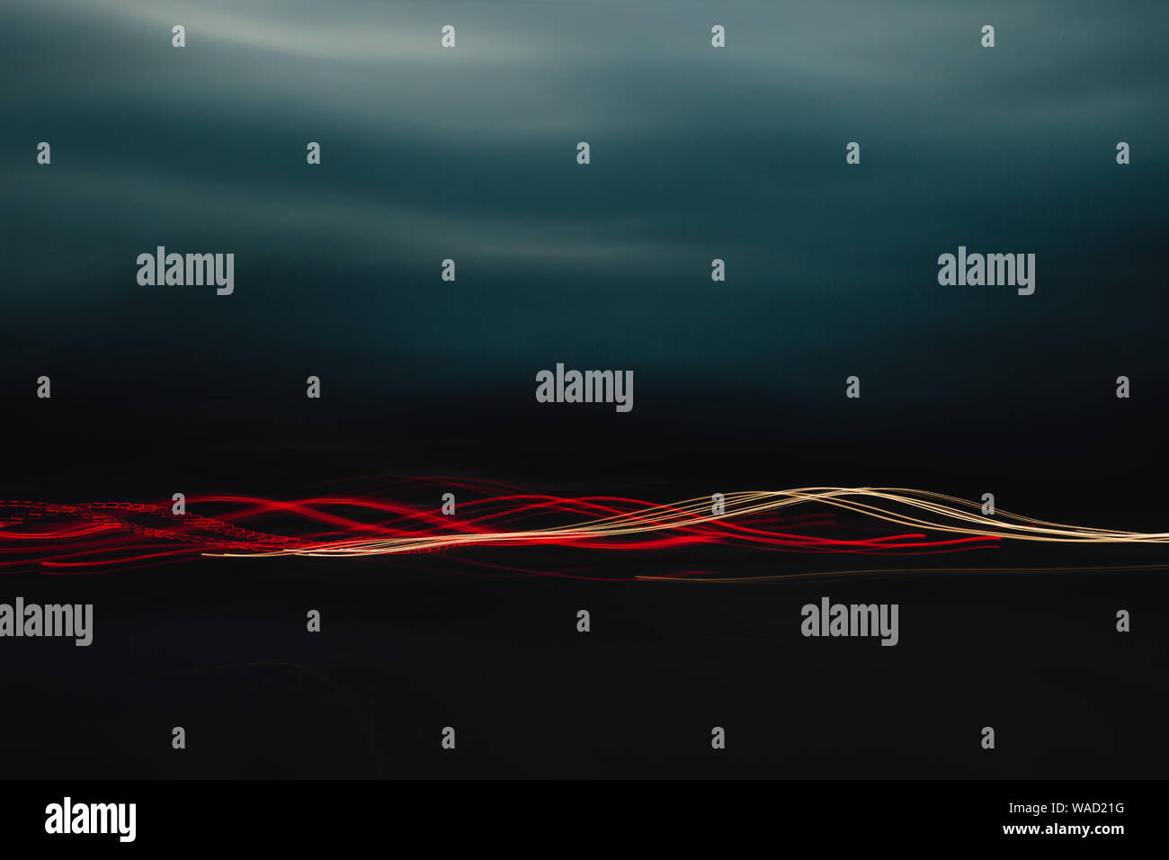 Traffic light trails hi-res stock photography and images - Alamy