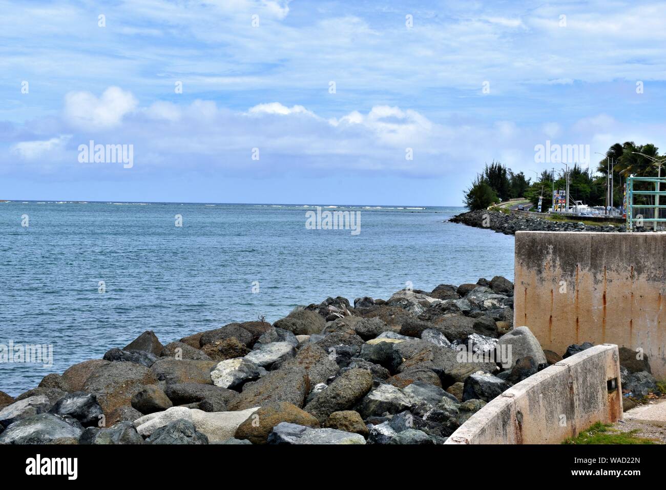 Isla Verde beach at Puerto Rico Stock Photo Alamy