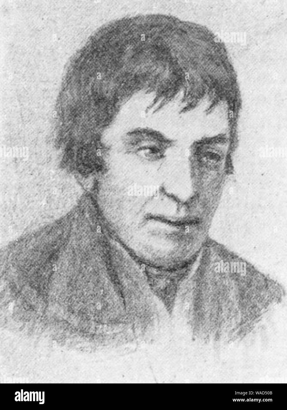 Domingo Eyzaguirre Arechavala (1775-1854). Stock Photo