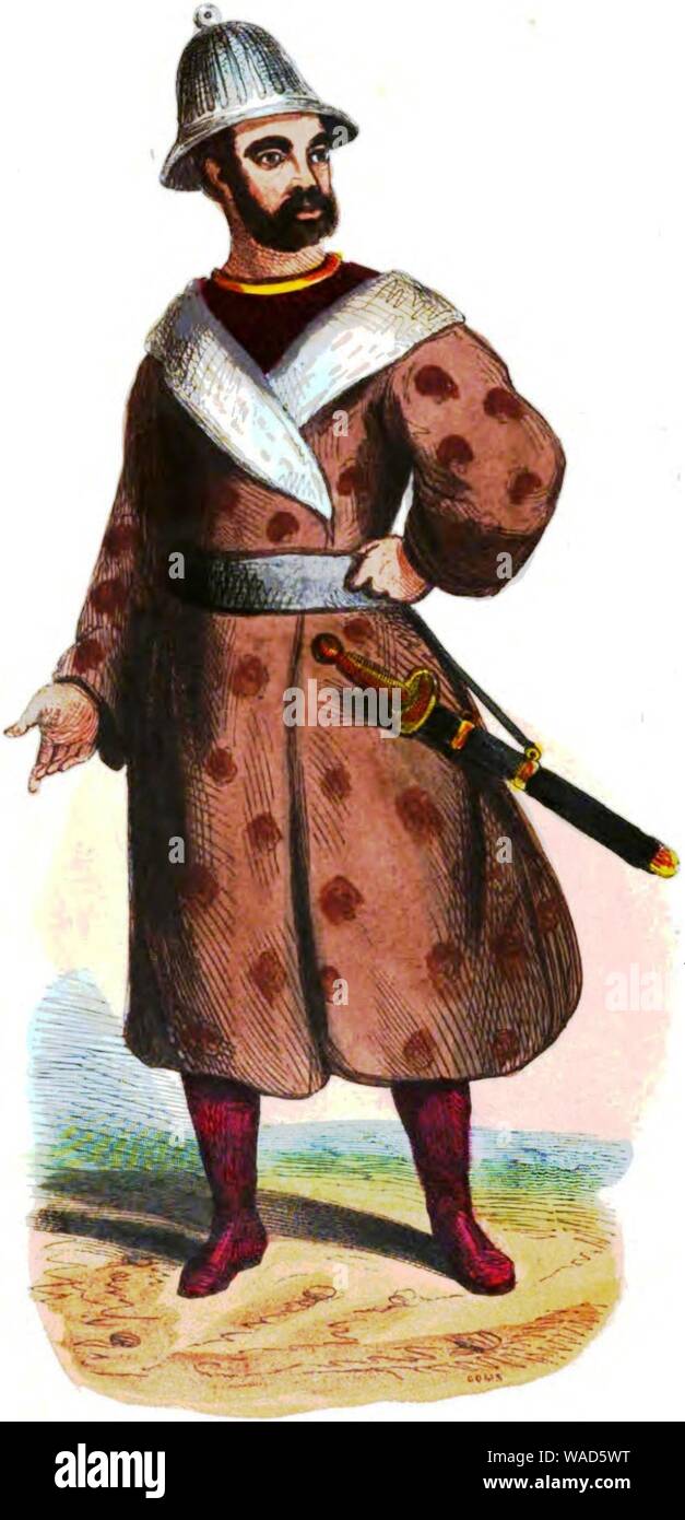 Doms. Eleuthe (Asie). Auguste Wahlen. Moeurs, usages et costumes de tous les peuples du monde. 1843. Stock Photo