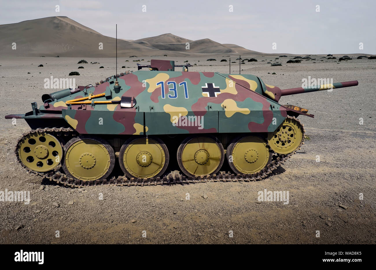 Jagdpanzer Hetzer tank destroyer Stock Photo Alamy