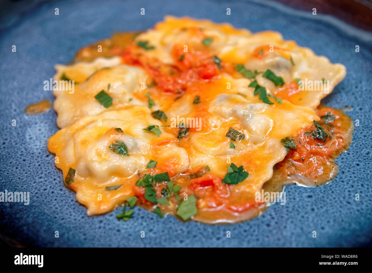 Dark blue plate hi-res stock photography and images - Alamy