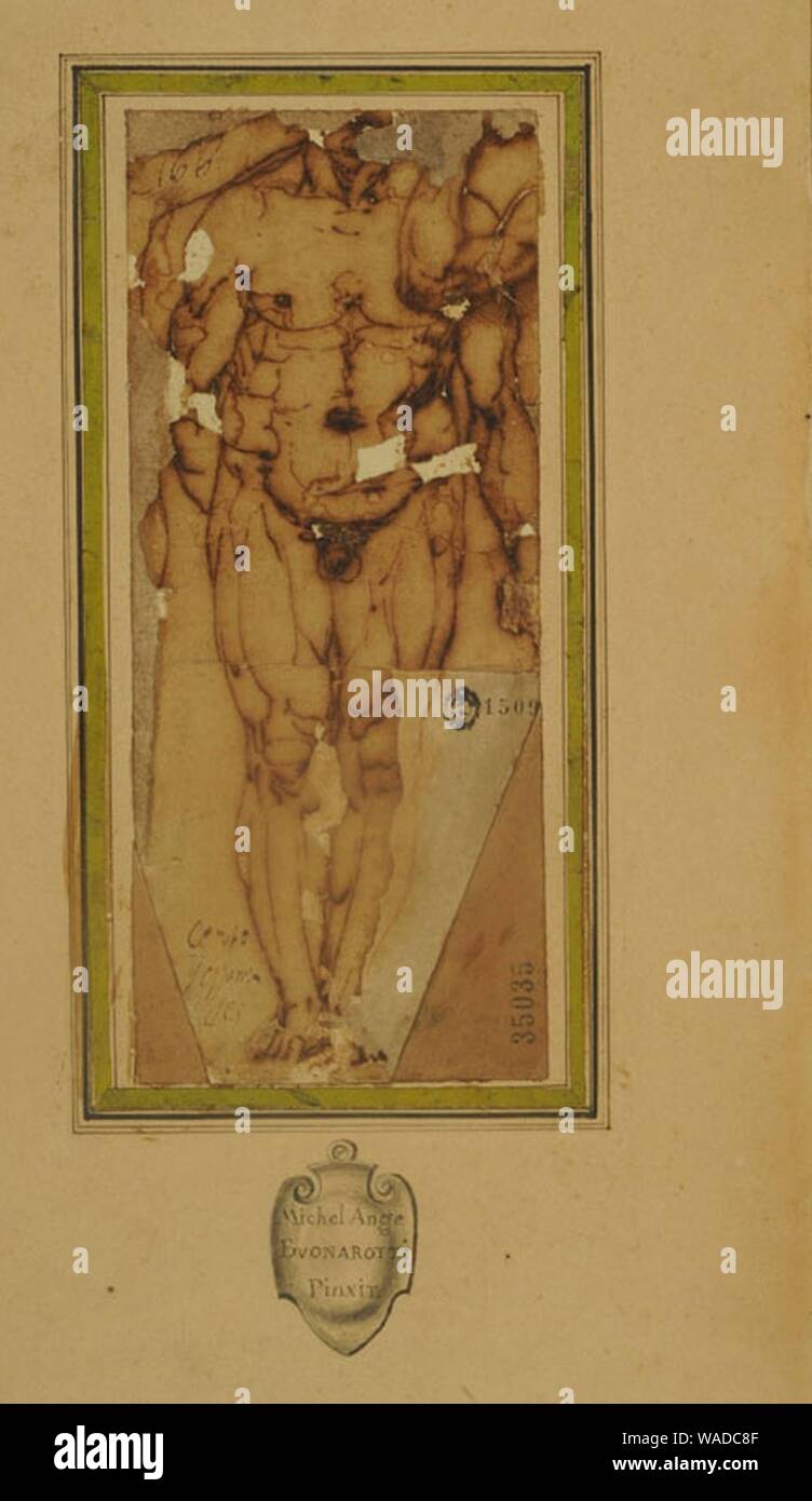 Donato da Formello Estudio para un Hércules Stock Photo Alamy