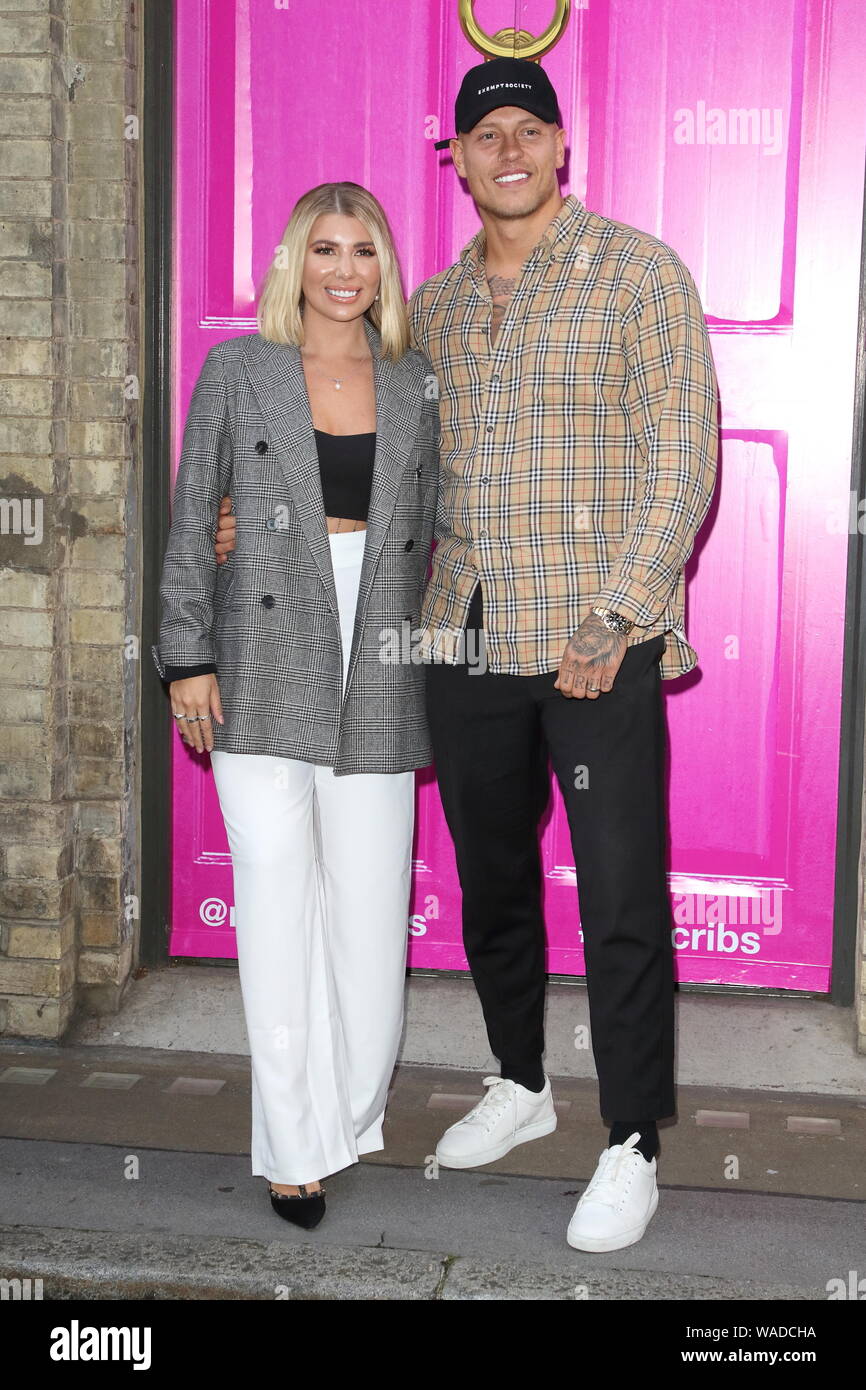 London, UK. 19th Aug, 2019. Olivia Buckland and Alex Bowen at the