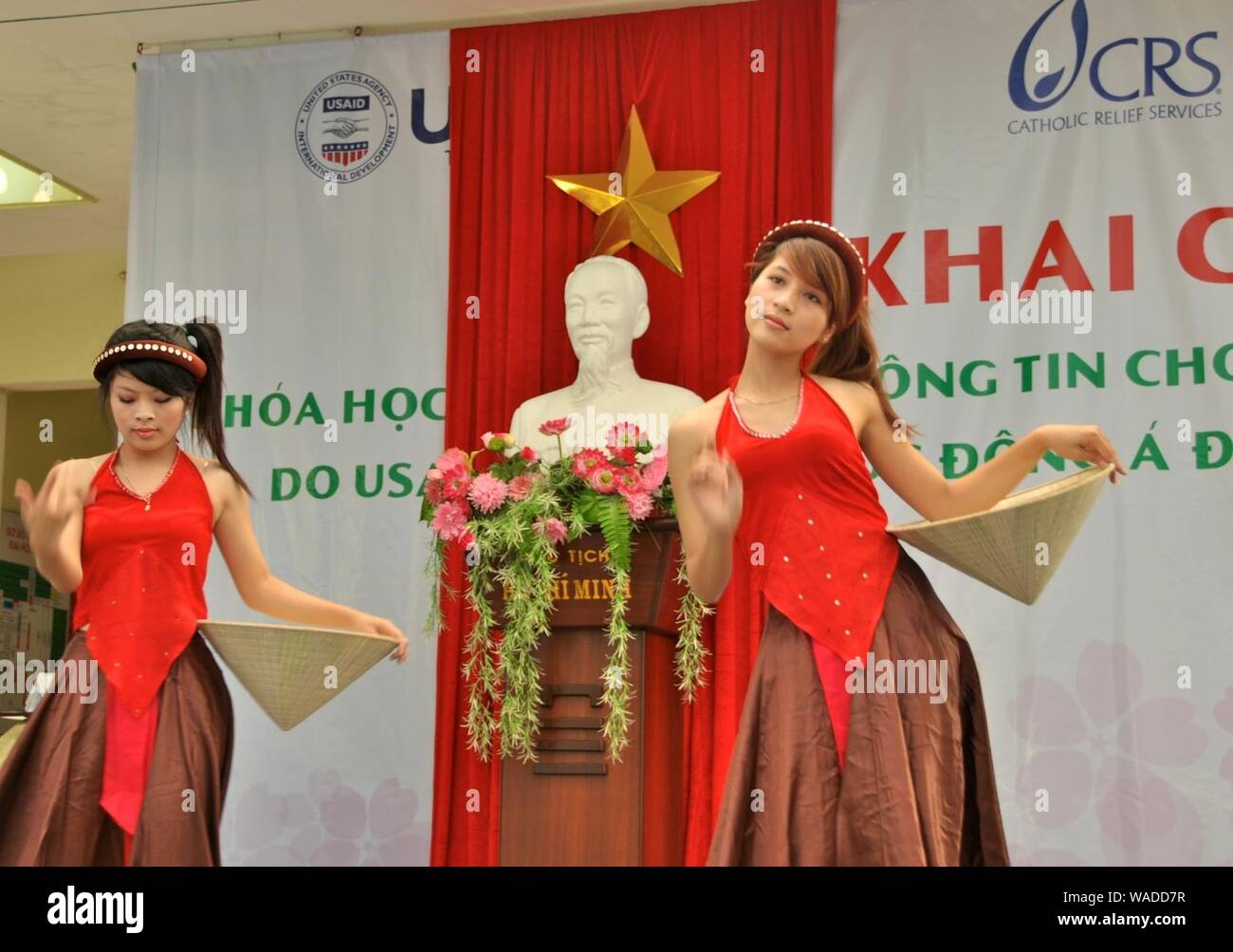Dong A University joins with USAID and CRS to mark the International Day of Persons with Disabilities in Danang (8241613406). Stock Photo