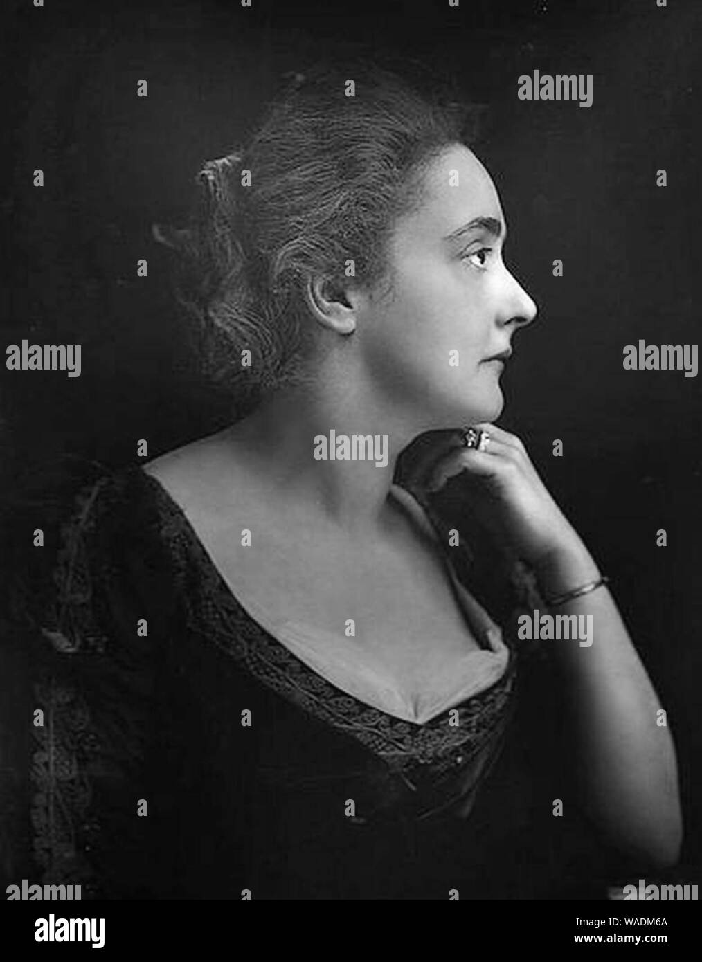 Dorothy Tennant by Herbert Rose Barraud. Stock Photo