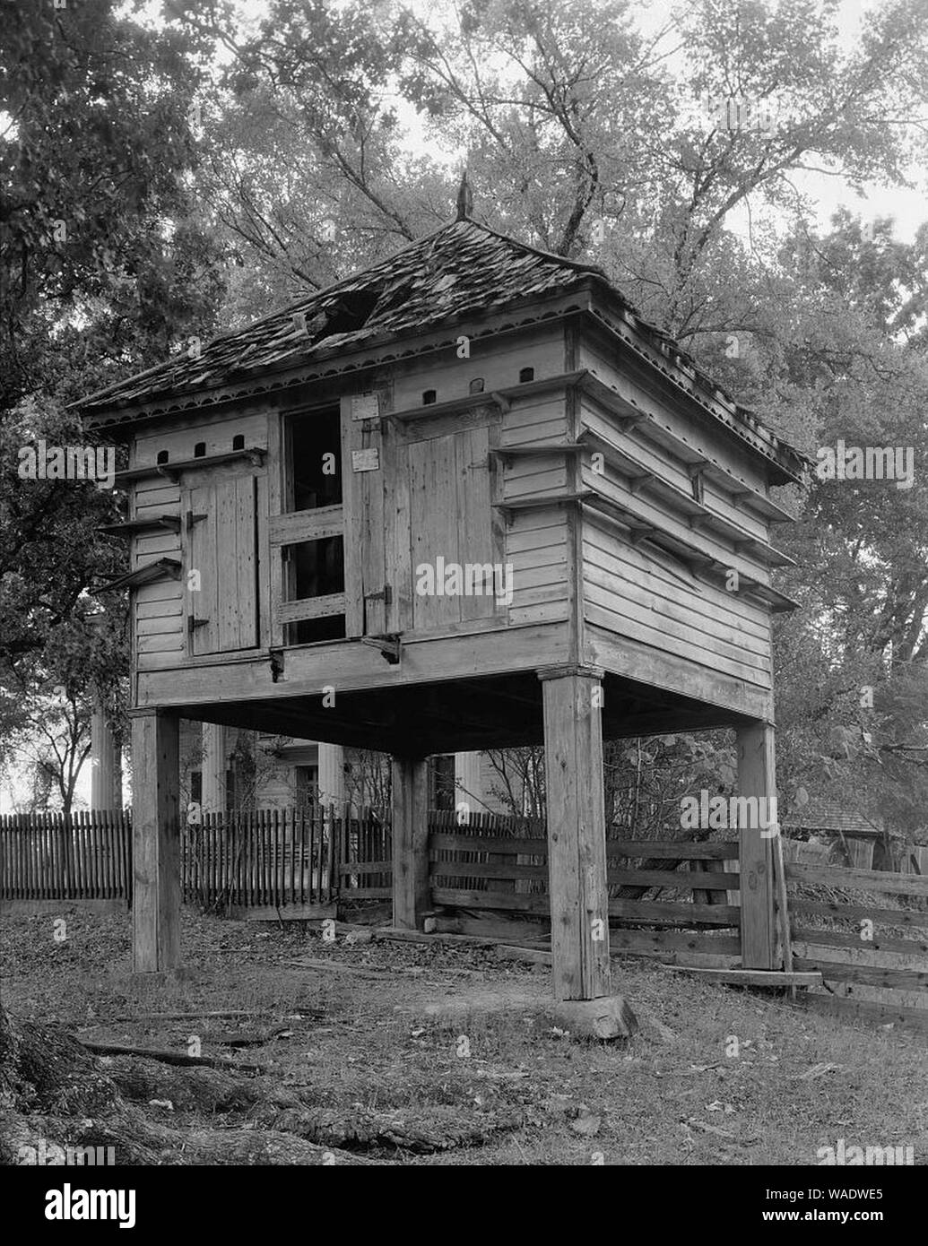 Dovecote on Hill Plantation near Washington, Georgia. Stock Photo