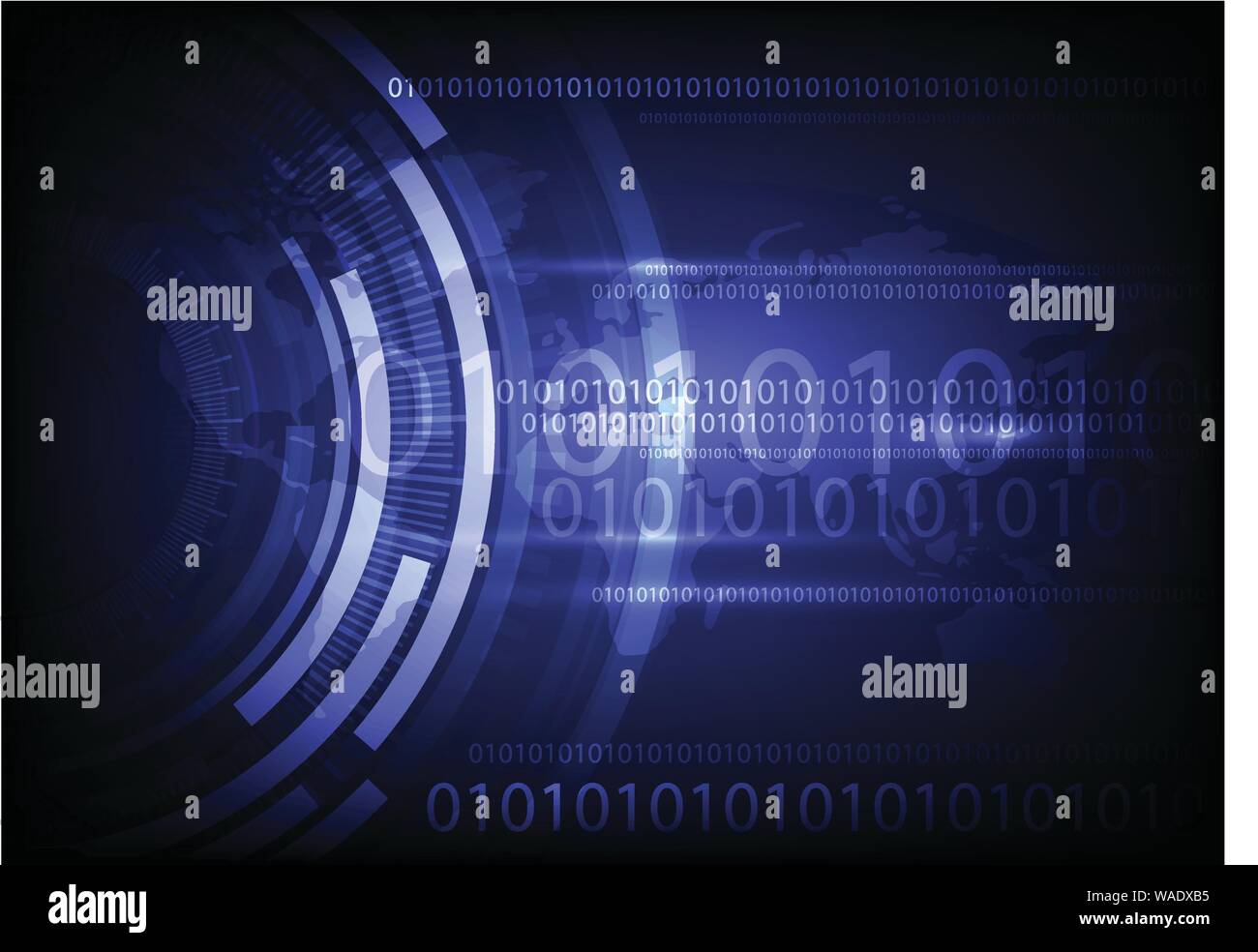 vector digital global technology, abstract background Stock Vector ...