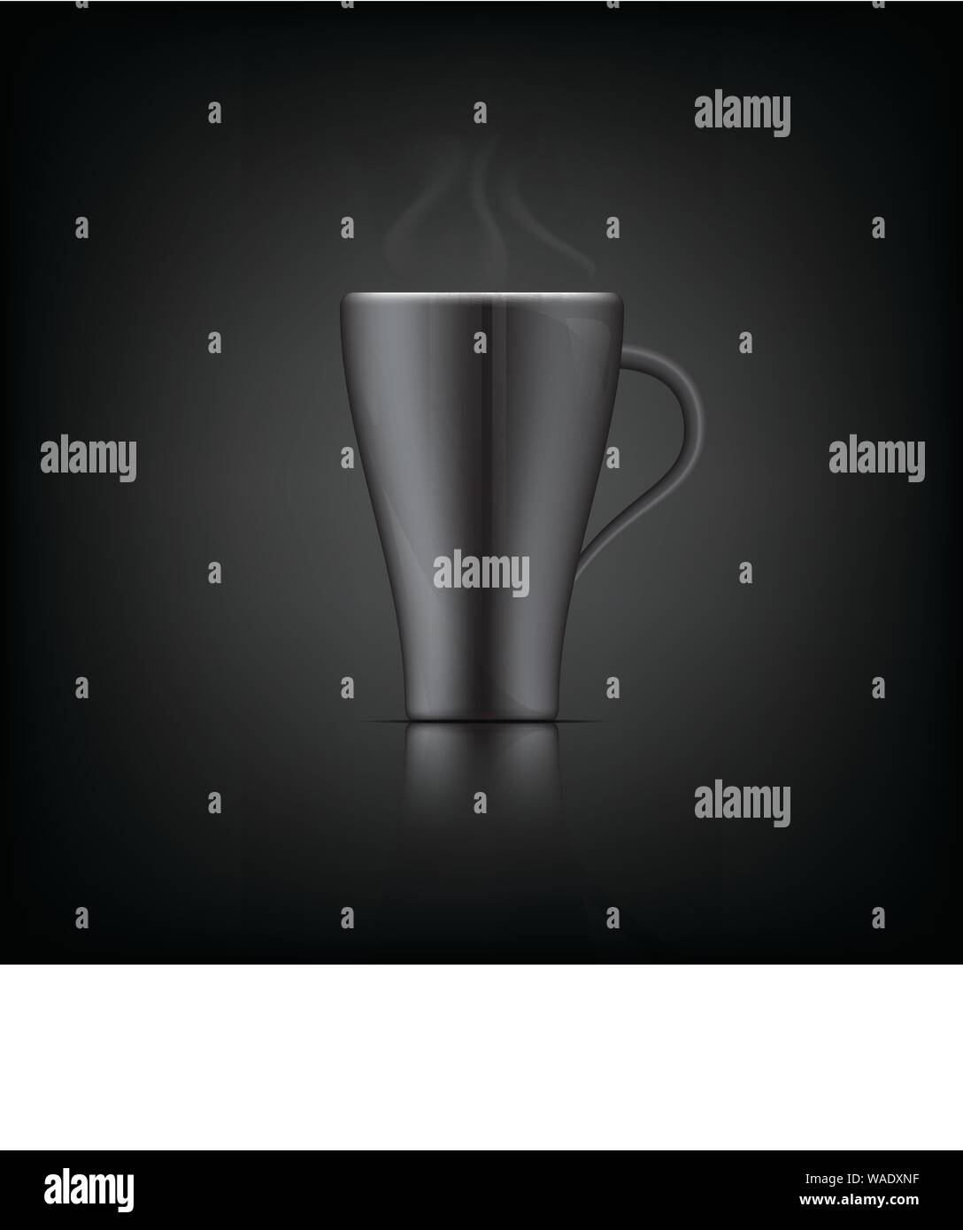 Glass black ceramic Vector Stock Vector Image & Art - Alamy