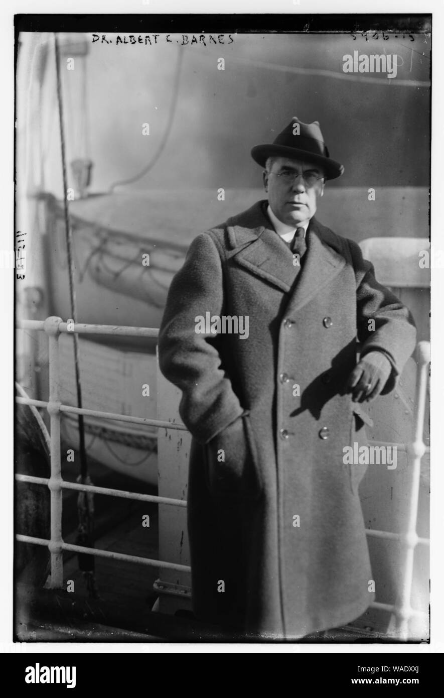 Dr Albert C Barnes Stock Photo 264608586 Alamy