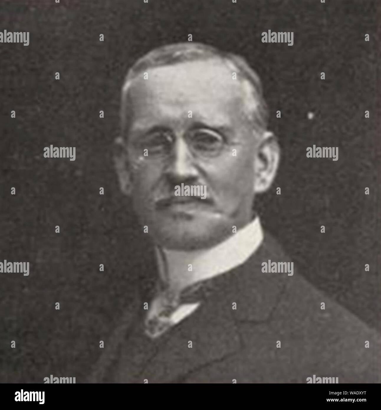 Dr. Alfred Marcus, Mitglied des Vorstandes der Kunststellung im Kunstpalast Düsseldorf, 1904. Stock Photo
