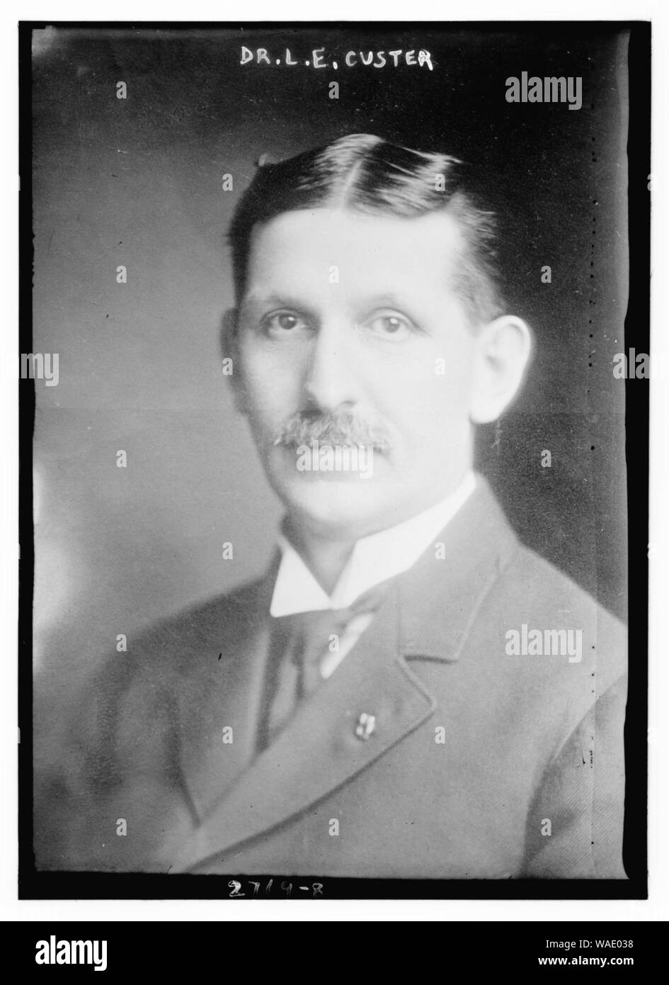 Dr. L.E. Custer Stock Photo Alamy
