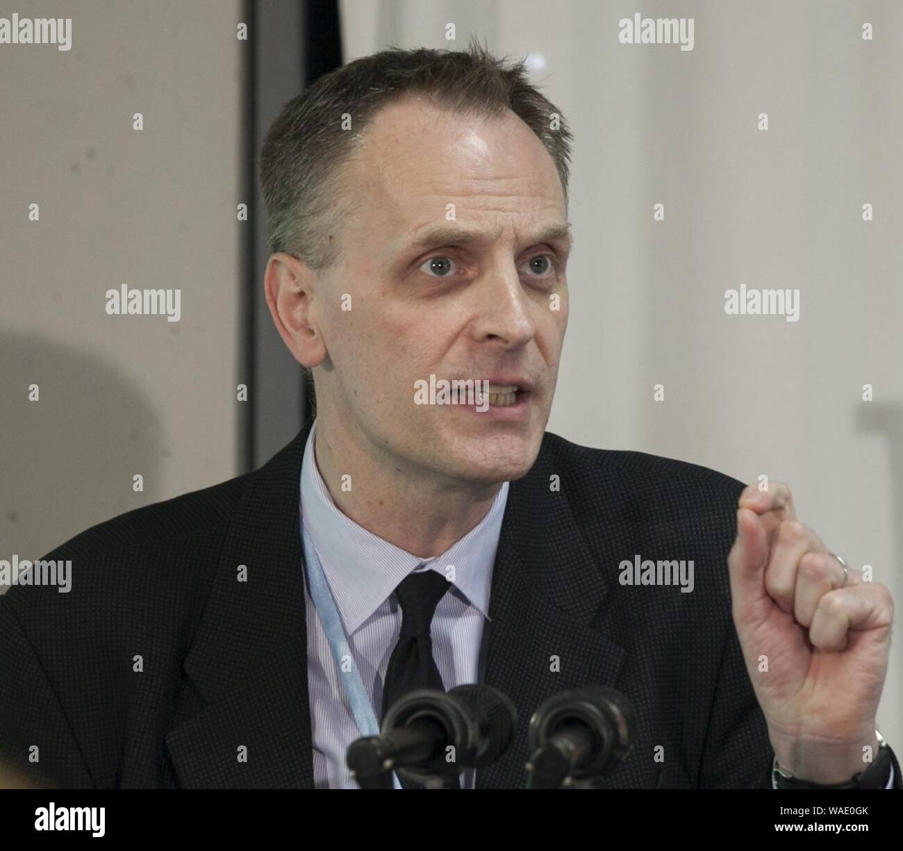 Dr. Richard Horton, Editor in Chief, the Lancet (cropped Stock Photo