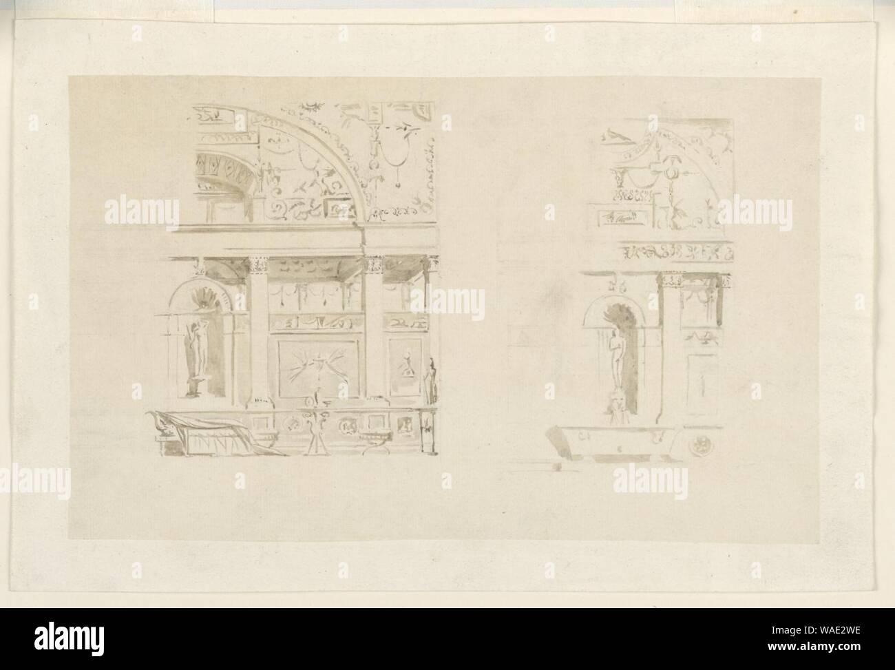 France 1800 drawing hi-res stock photography and images - Alamy