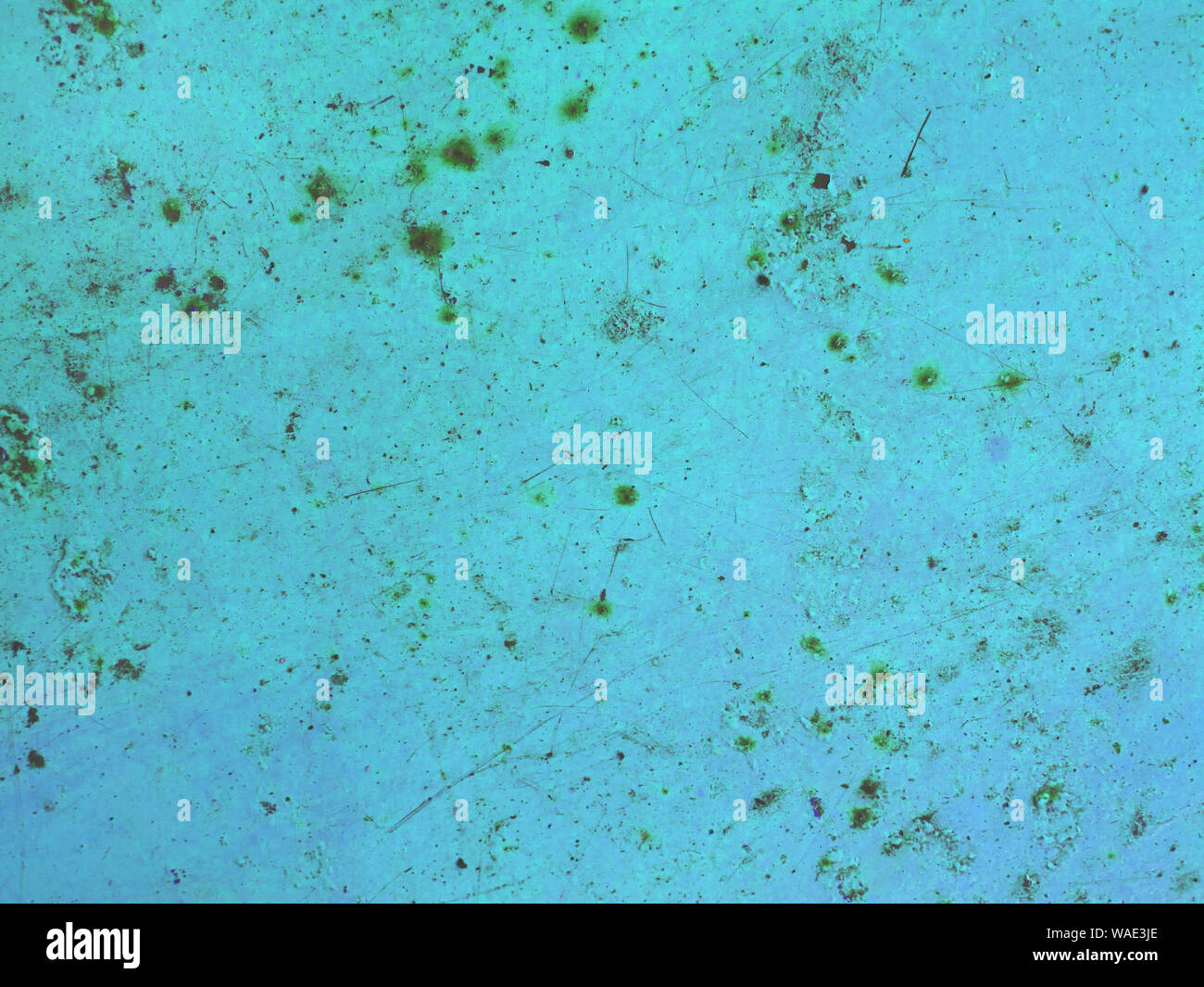 Background light blue painted metal texture Stock Photo - Alamy