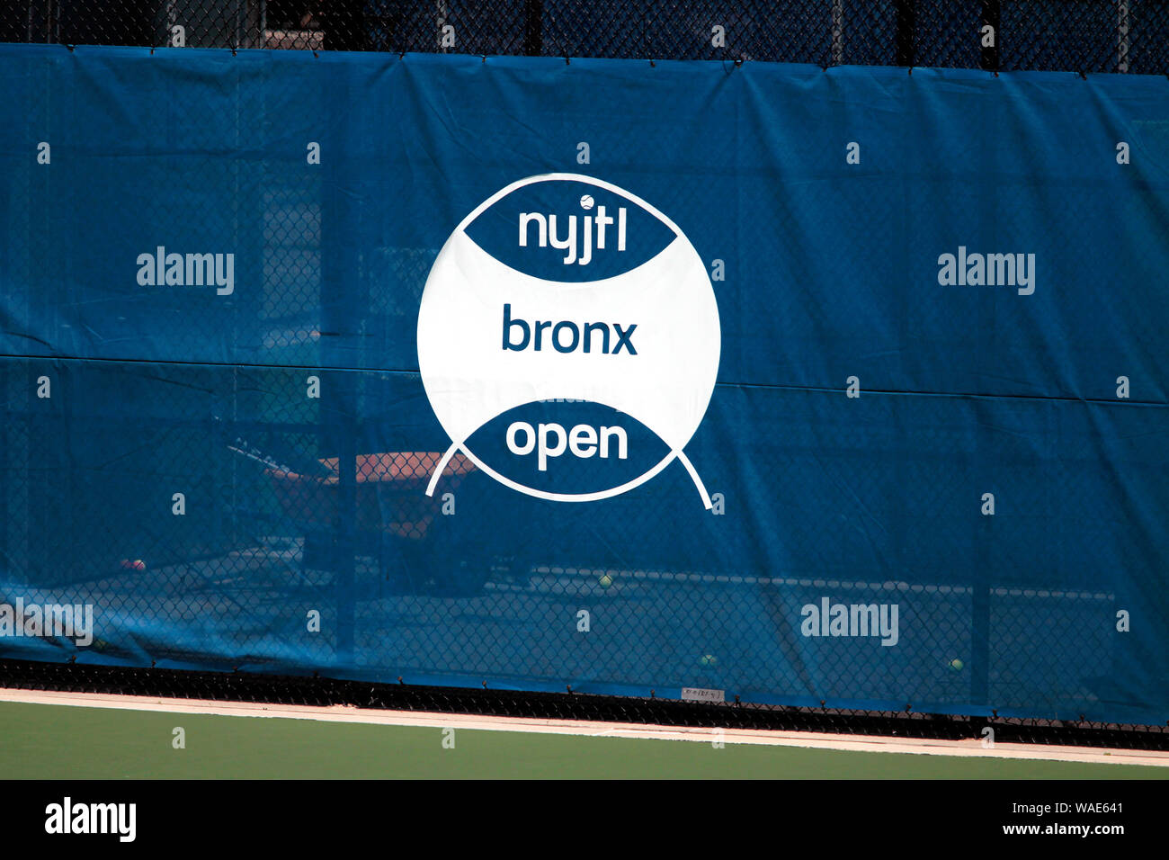 New York, United States. 19th Aug, 2019. NYJTL Bronx Open at the Cary Leeds Tennis Center, in Crotona Park in New York's Bronx. The tournament which is free to the public is the first professional tournament in the Bronx since 2012. Credit: Adam Stoltman/Alamy Live News Stock Photo