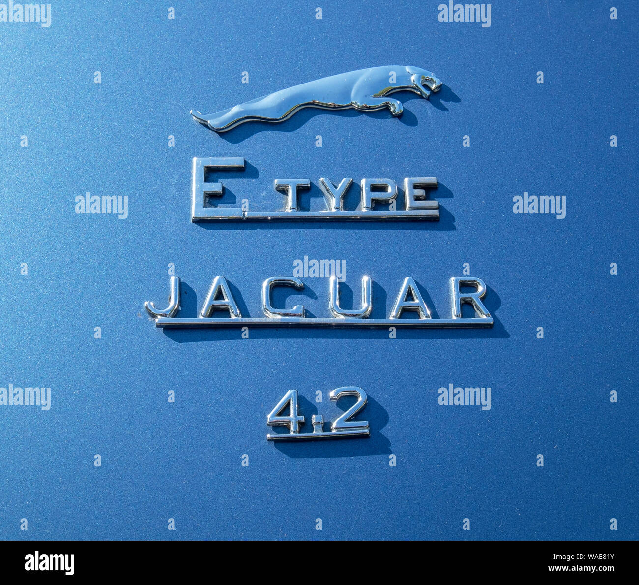 Jaguar e type restoration hires stock photography and images Alamy