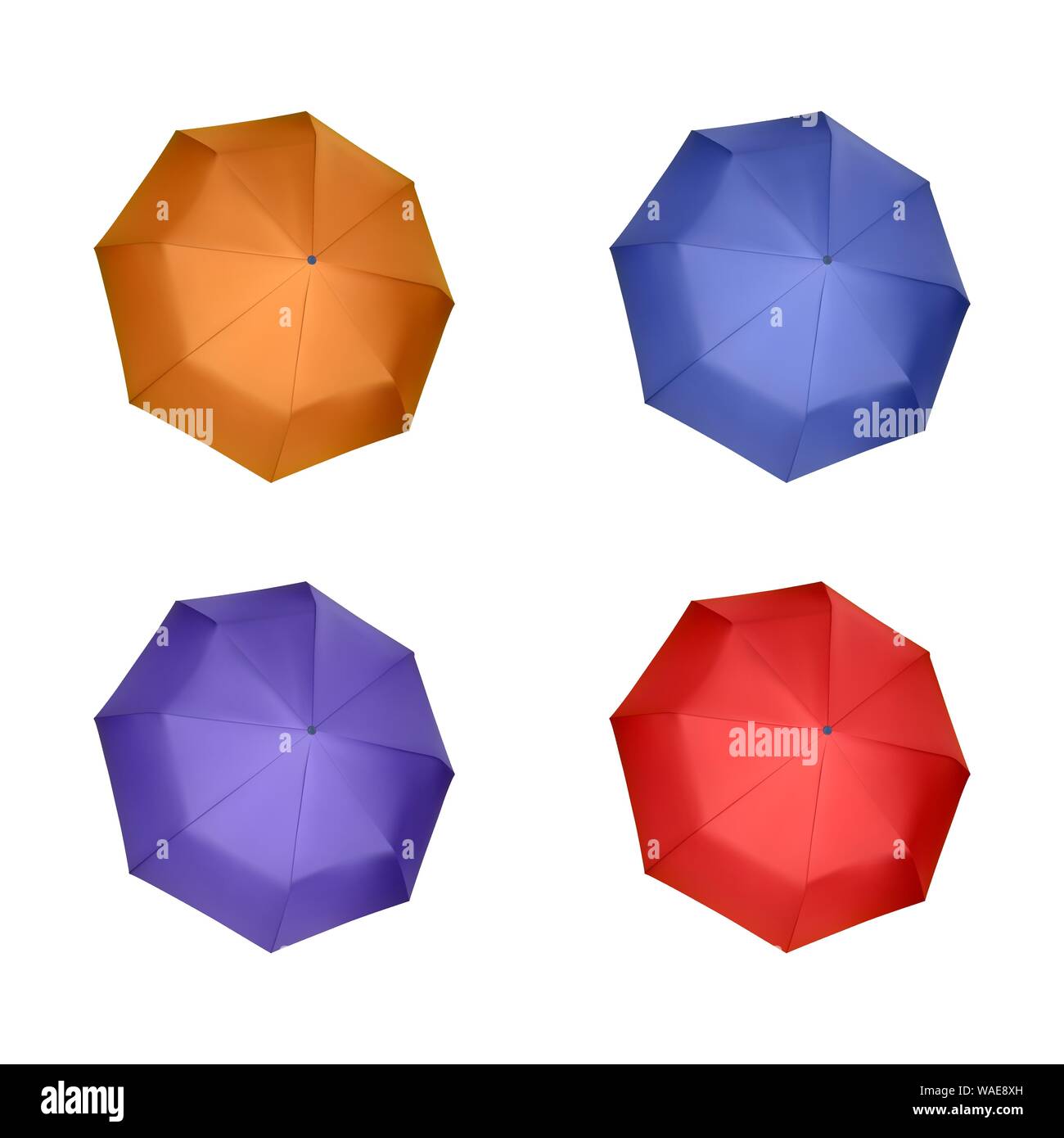 Purple umbrella and rain Stock Vector Images Alamy