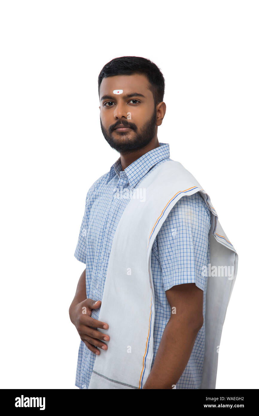 South indian man studio hi-res stock photography and images - Alamy