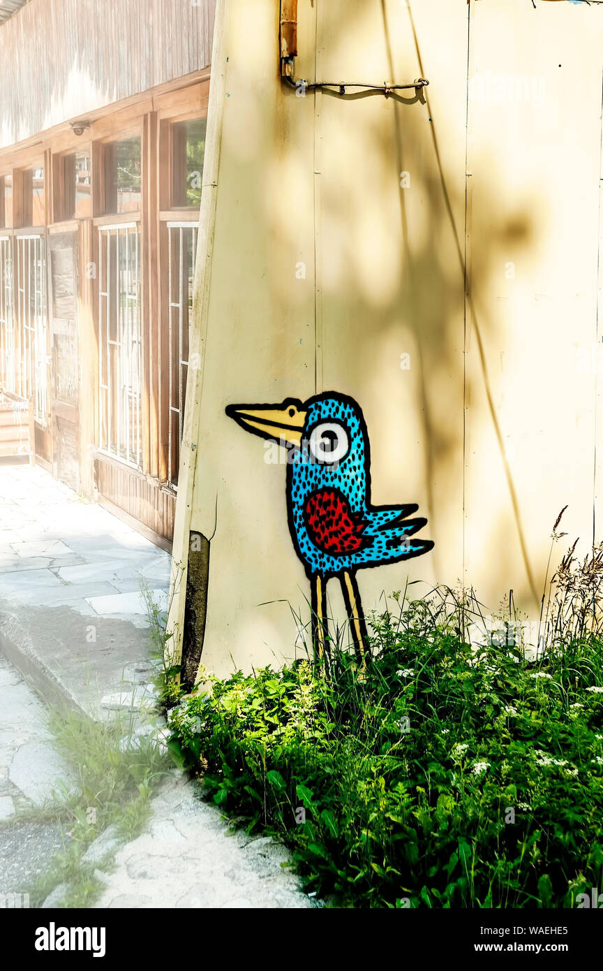 Wall mural bird art hires stock photography and images Alamy