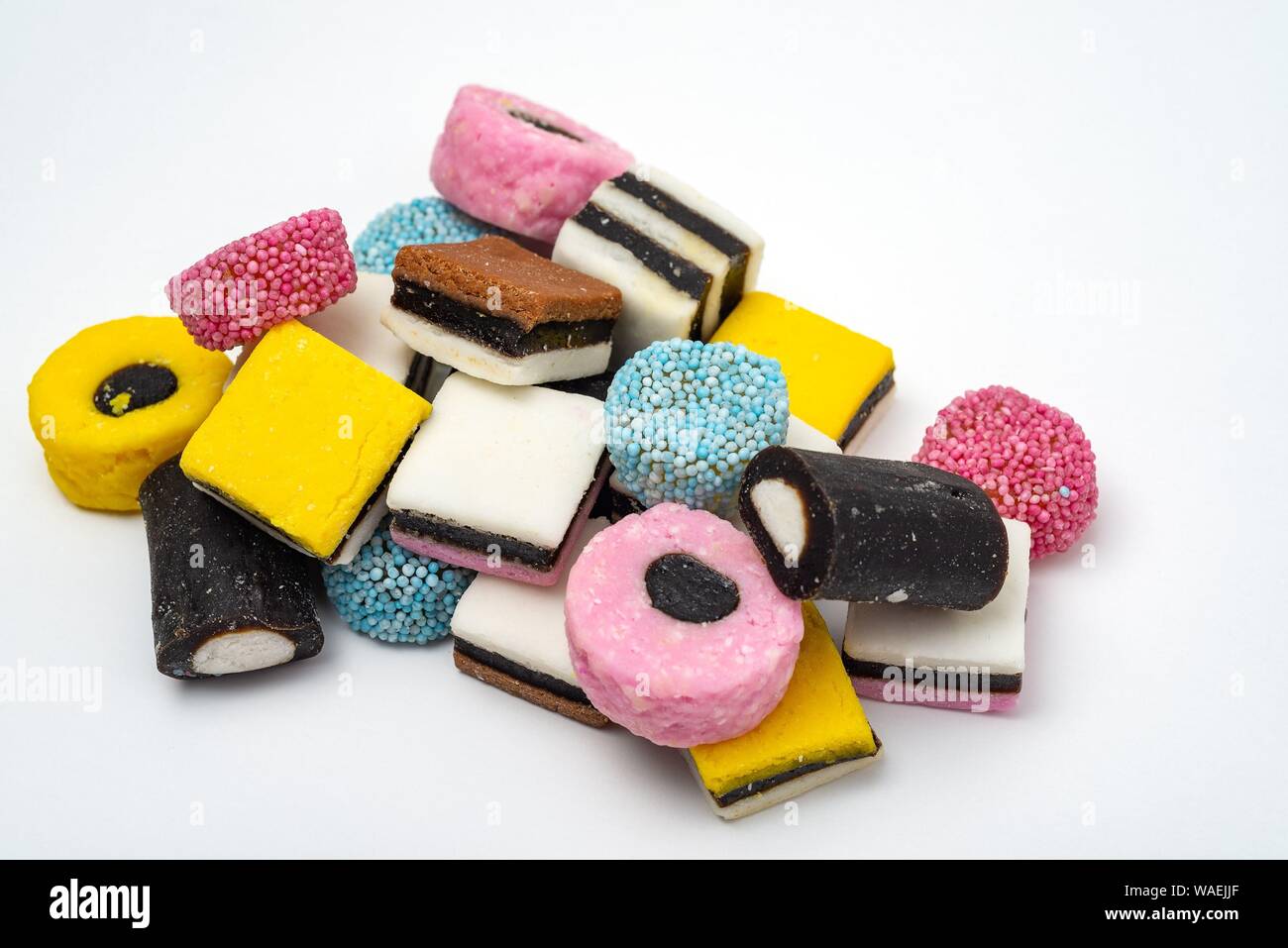 Liquorice Allsorts Blue High Resolution Stock Photography and Images ...