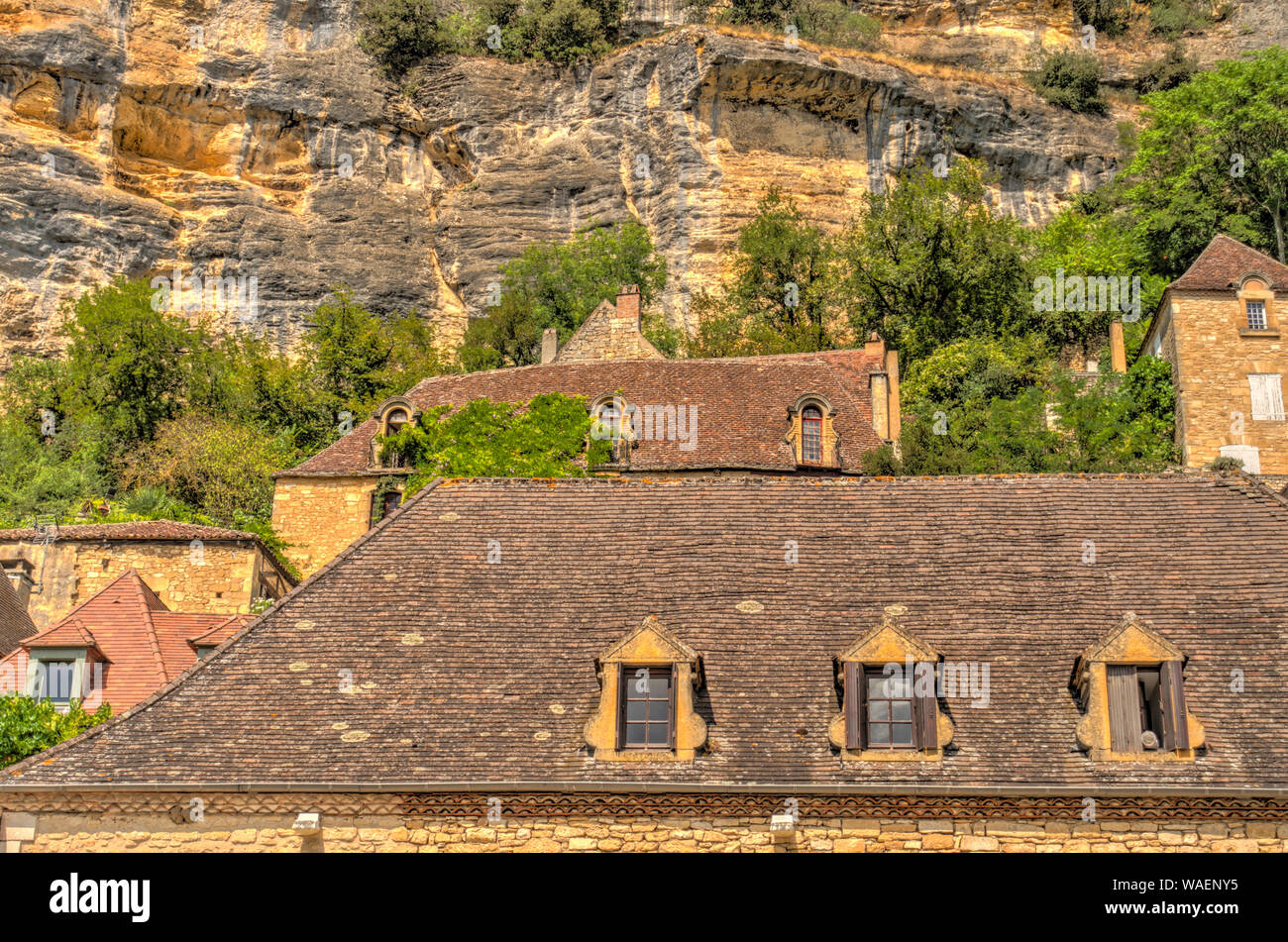La RoqueGageac, France Stock Photo Alamy