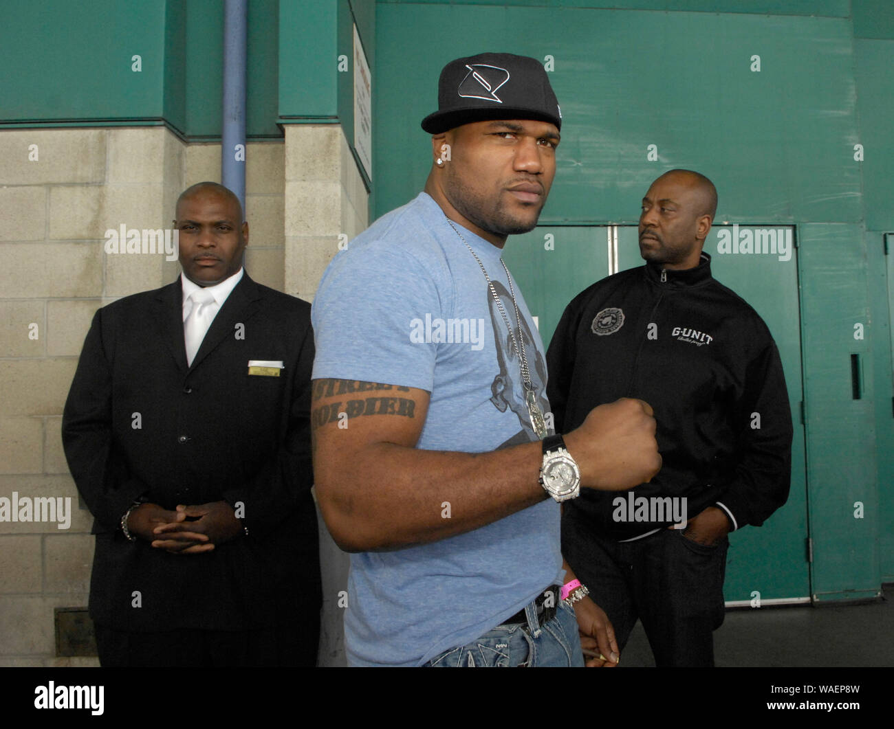 Quinton “Rampage” Jackson attends the Dub Show in Los Angeles