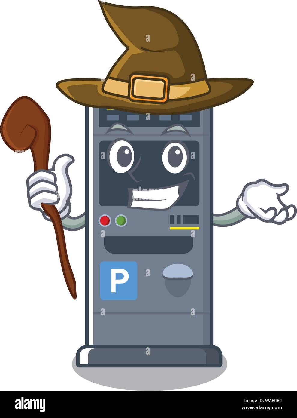 Parking ticket vending machine Stock Vector Images - Alamy