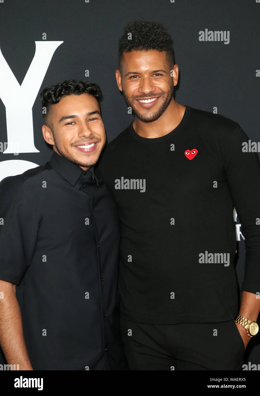 August 19, 2019, Culver City, CA, USA: 19 August 2019 - Culver City, California - Eric Aviles, Jeffrey Bowyer-Chapman. LA Screening Of Fox Searchlight's ''Ready Or Not''  held at ArcLight Cinemas. Photo Credit: FSadou/AdMedia (Credit Image: © F Sadou/AdMedia via ZUMA Wire) Stock Photo