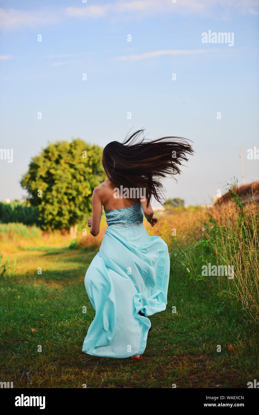 Beautiful Young Woman Stock Photo - Alamy