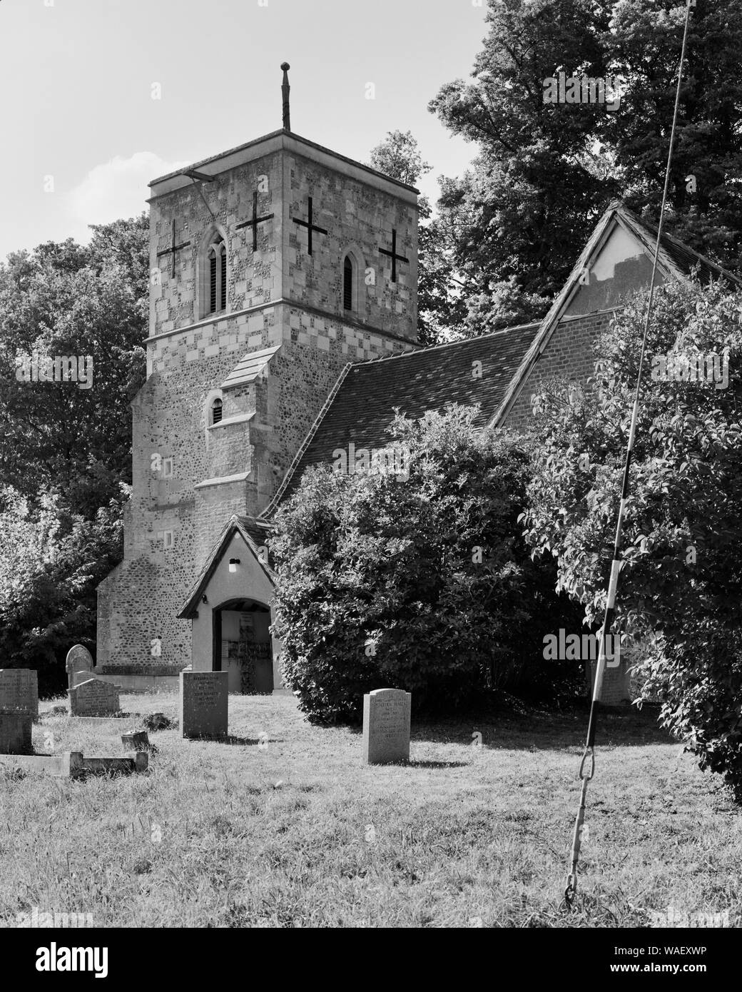 All Saints Church Croydon, Cambridgeshire, England Stock Photo