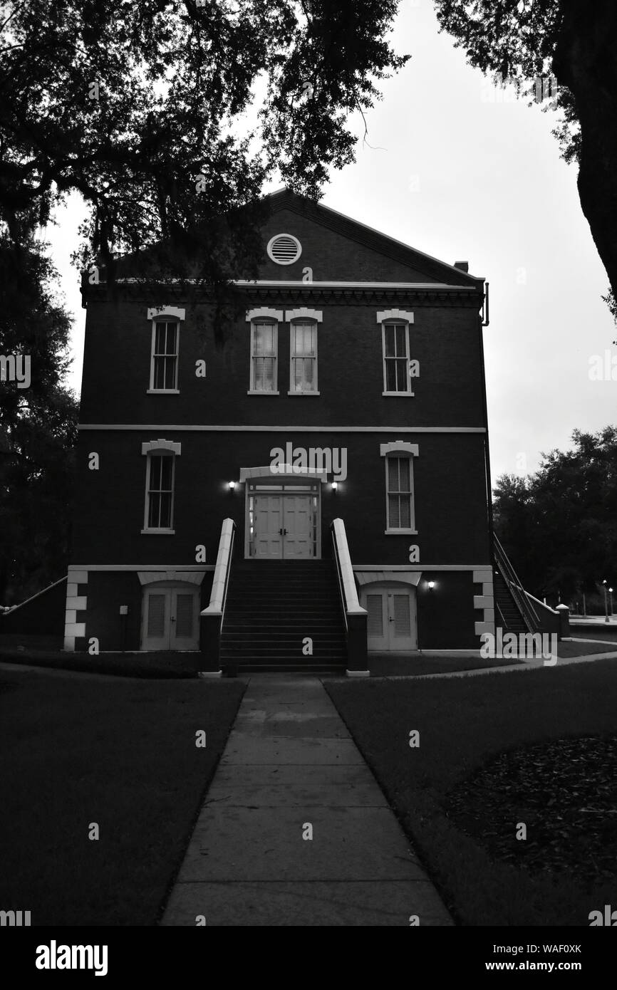 I created this architectural photograph of the Historic Osceola County