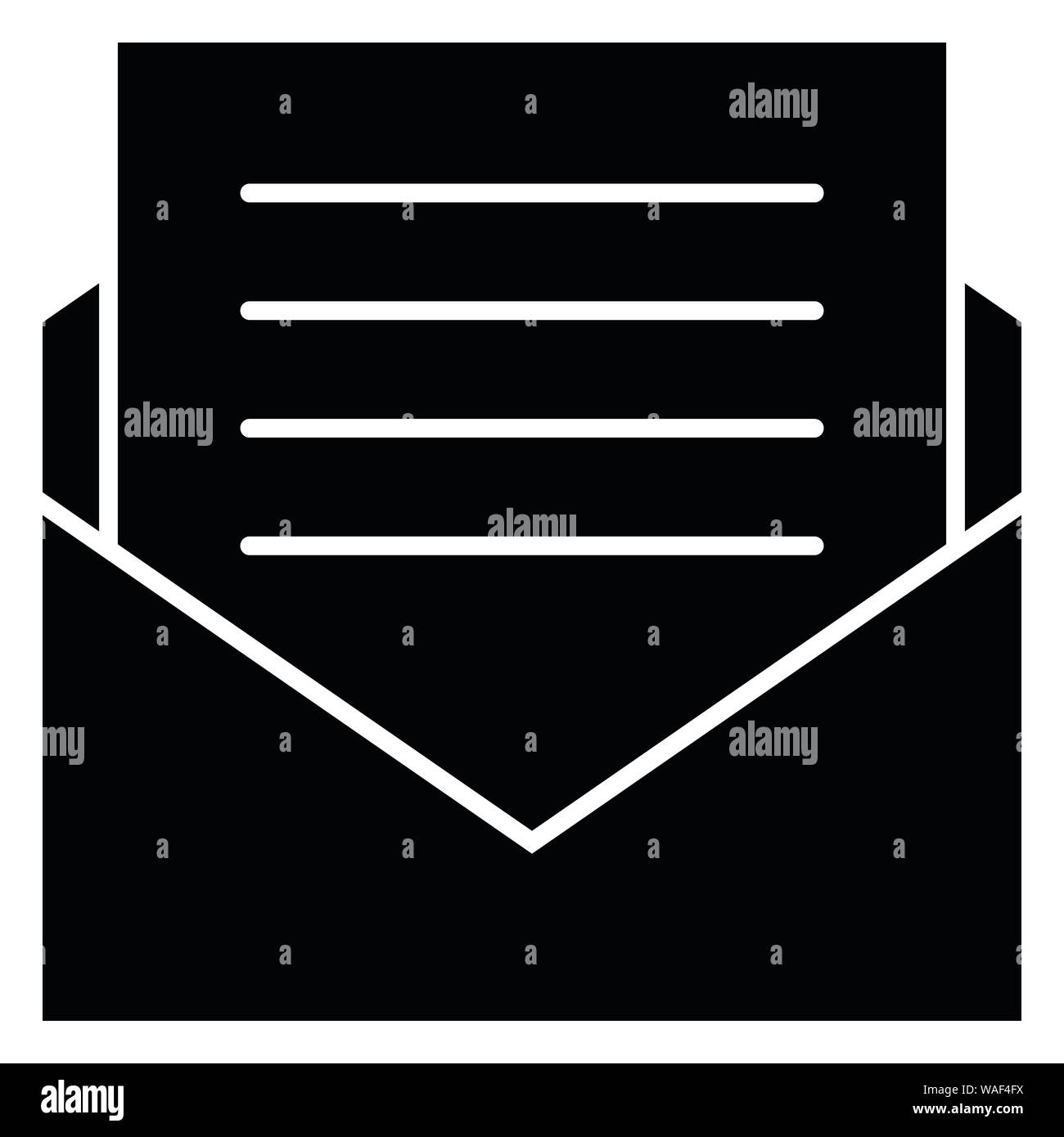 Mail vector icon. E-mail icon. Envelope illustration. Message.. Perfect ...