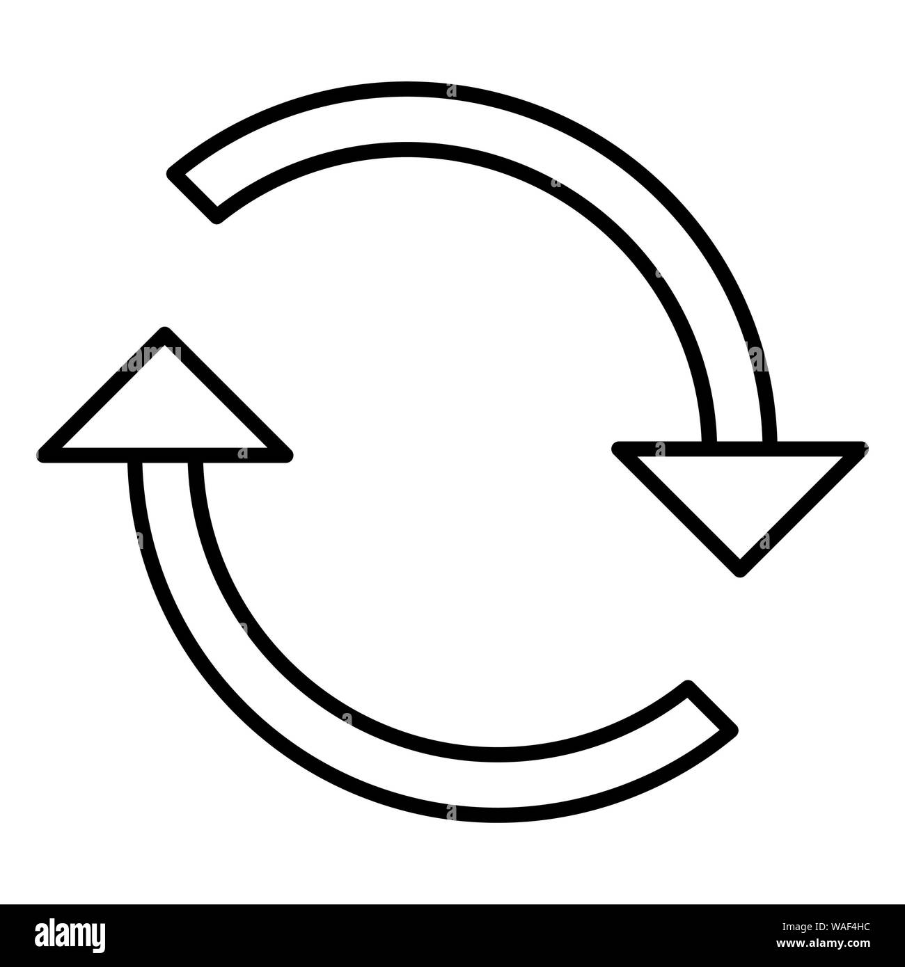 Refresh icon. Reload icon vector. Update icon. Perfect use for website ...