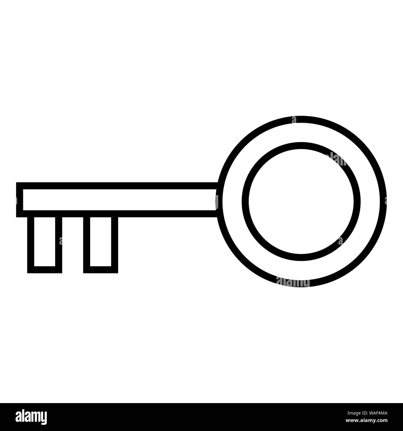 Key icon. Key vector icon. Key symbol. perfect use for website, pattern