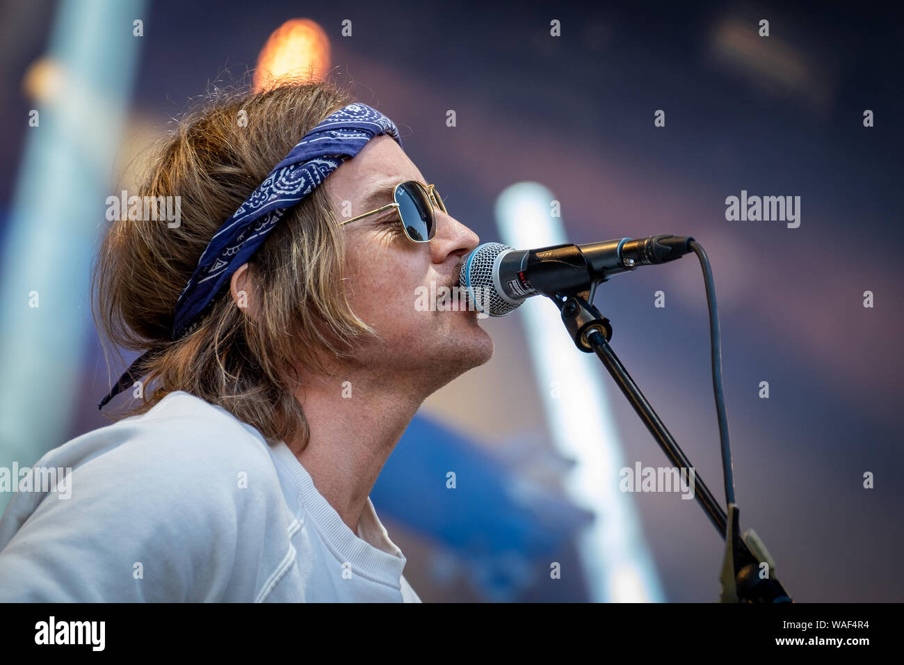 Trondheim Norway August 15th 19 The Norwegian Rock Band Bigbang Performs A Live Concert During The Norwegian Music Festival Pstereo 19 In Trondheim Here Singer Songwriter And Musician Oystein Greni Is Seen Trondheim Norway August 15th 19 The Norwegian Rock Band Bigbang Performs A Live Concert During The Norwegian Music Festival Pstereo 19 In Trondheim Here Singer Songwriter And Musician Oystein Greni Is Seen